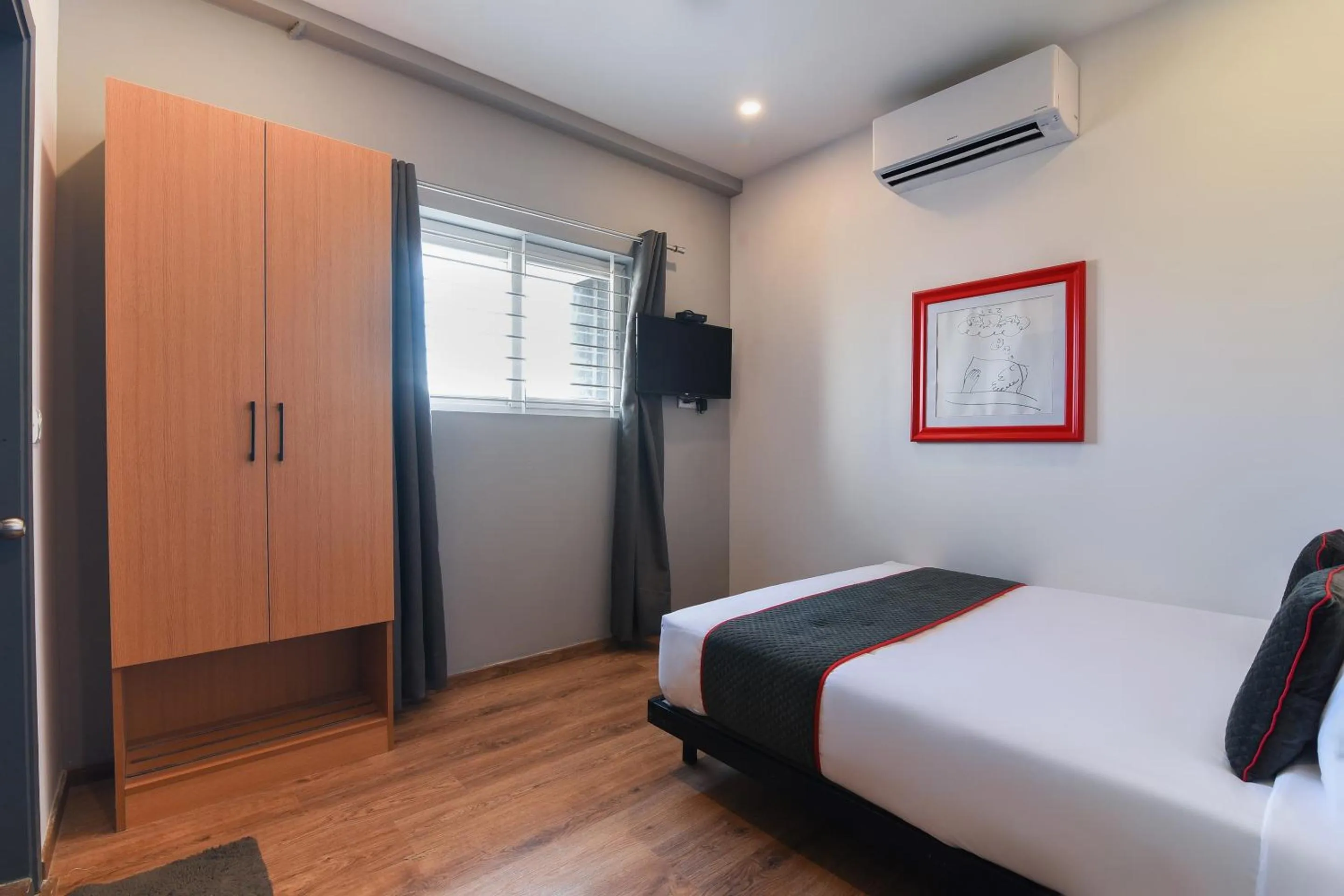Bedroom, Bed in Super Townhouse Spruce Hotels Bellandur