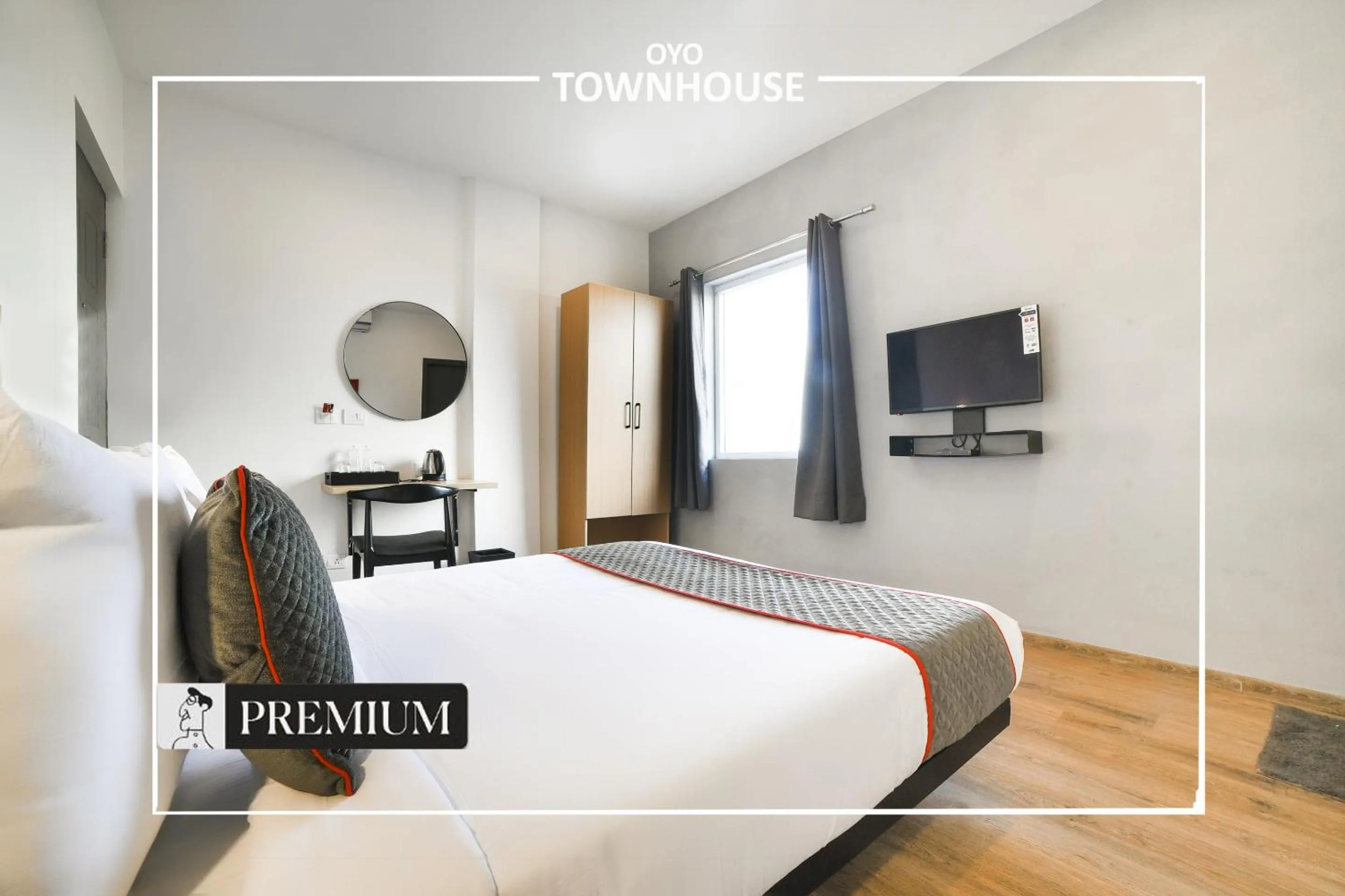 Bedroom, Bed in Townhouse Boutique Hotel Sarjapur Road