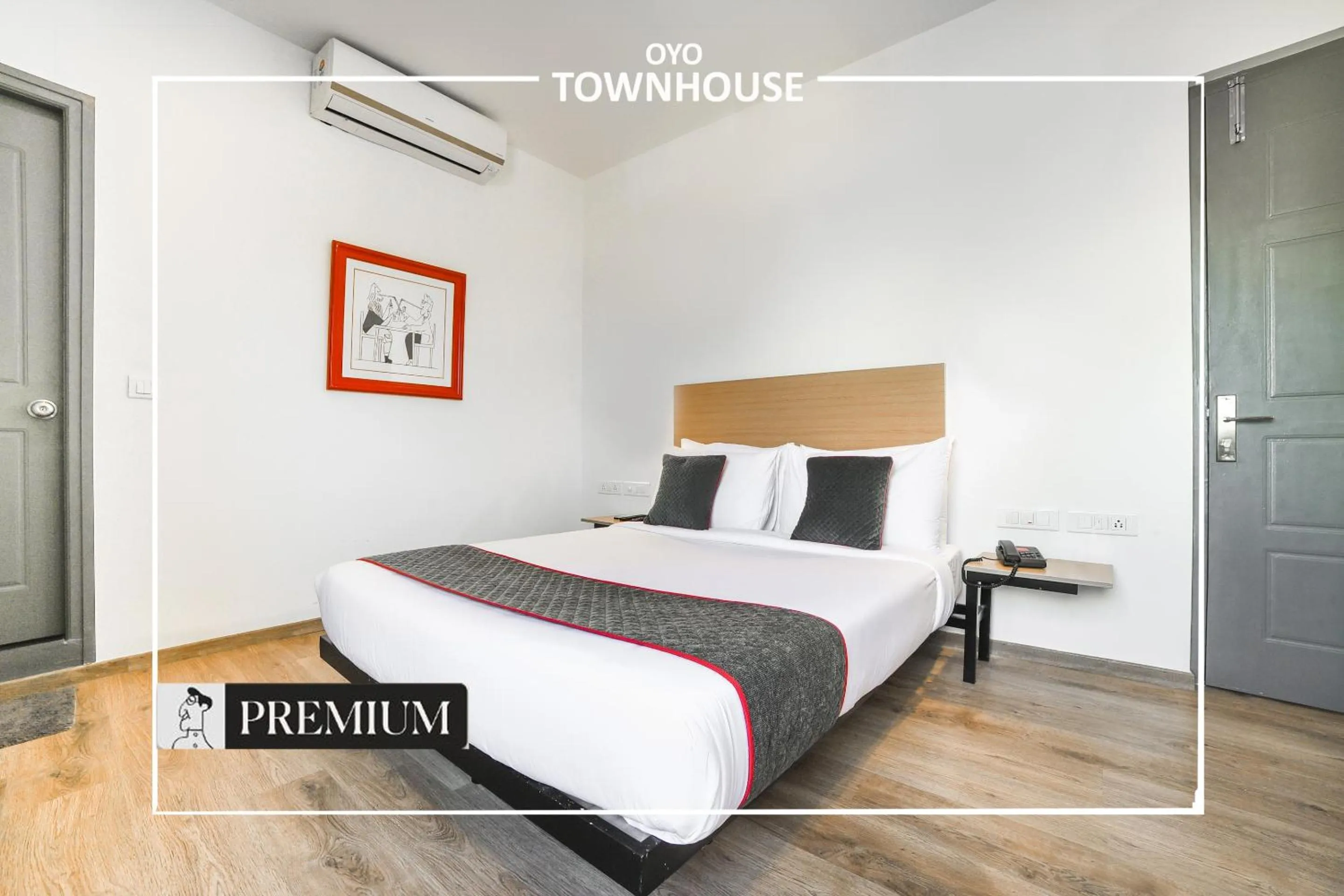 Bathroom, Bed in Townhouse Boutique Hotel Sarjapur Road