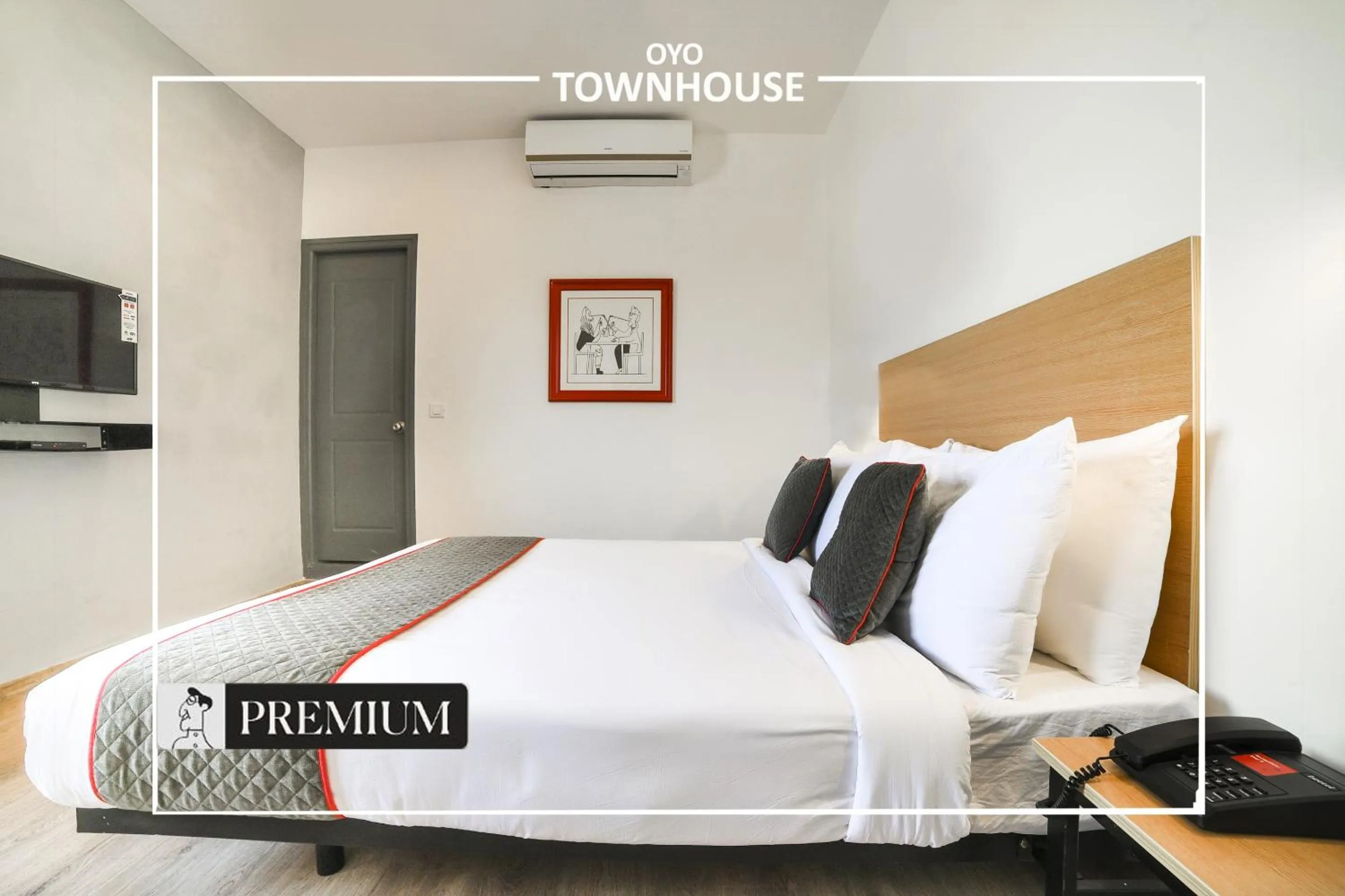 Bedroom, Bed in Townhouse Boutique Hotel Sarjapur Road