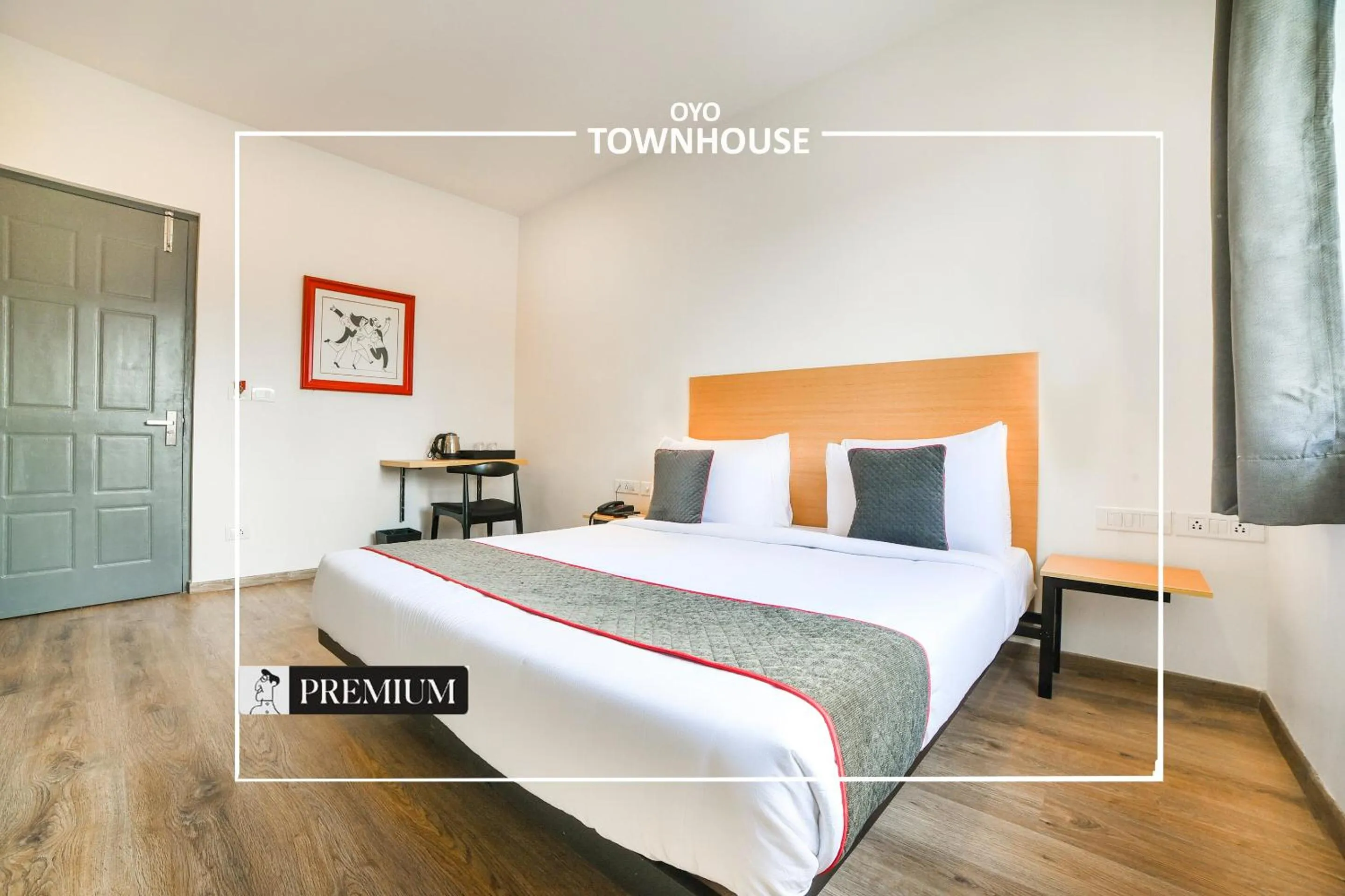 Bedroom, Bed in Townhouse Boutique Hotel Sarjapur Road