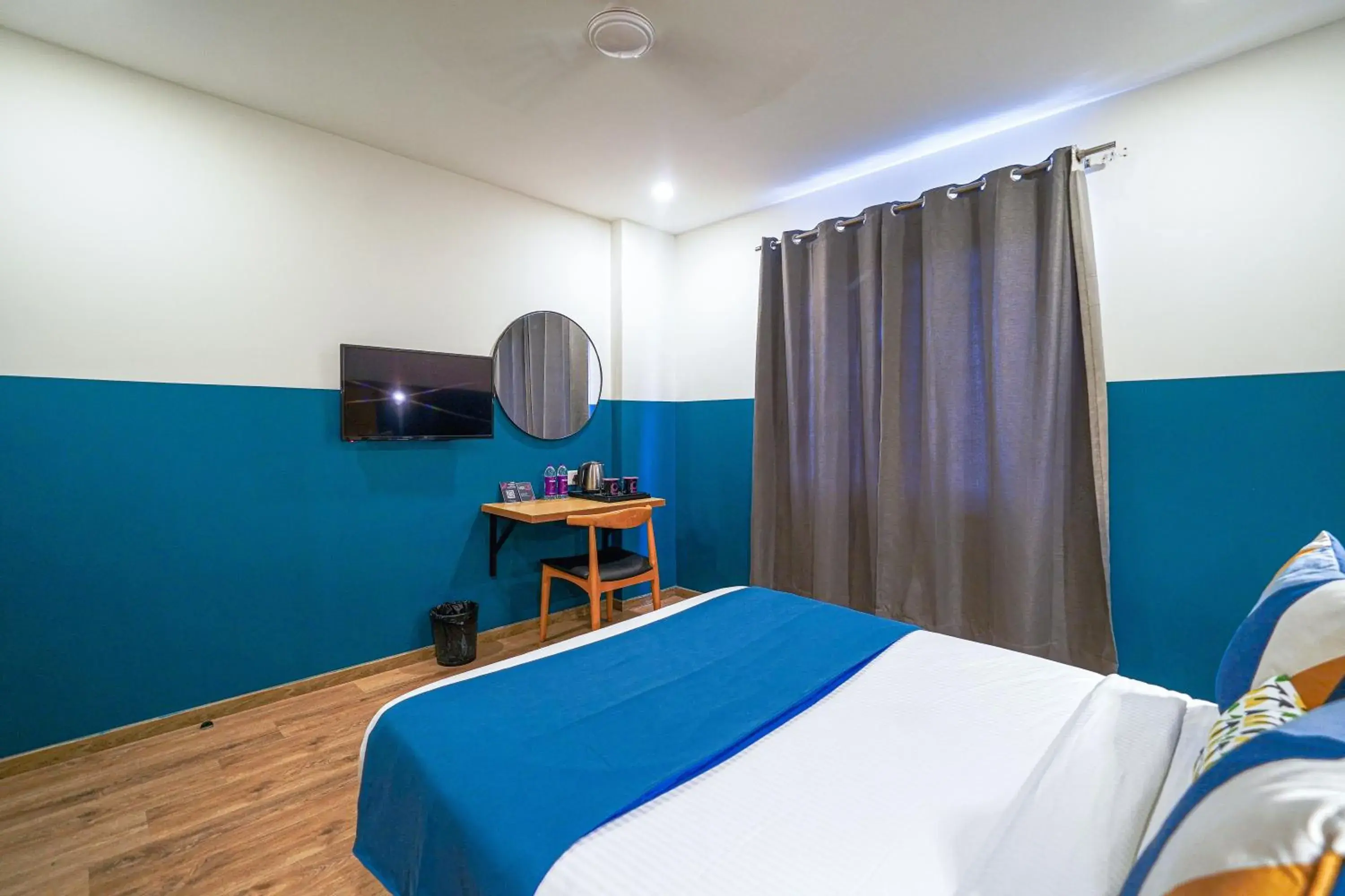 View (from property/room), Bed in Olive Zip Kalyan Nagar by Embassy Group View (from property/room), Bed in Olive Zip Kalyan Nagar by Embassy Group