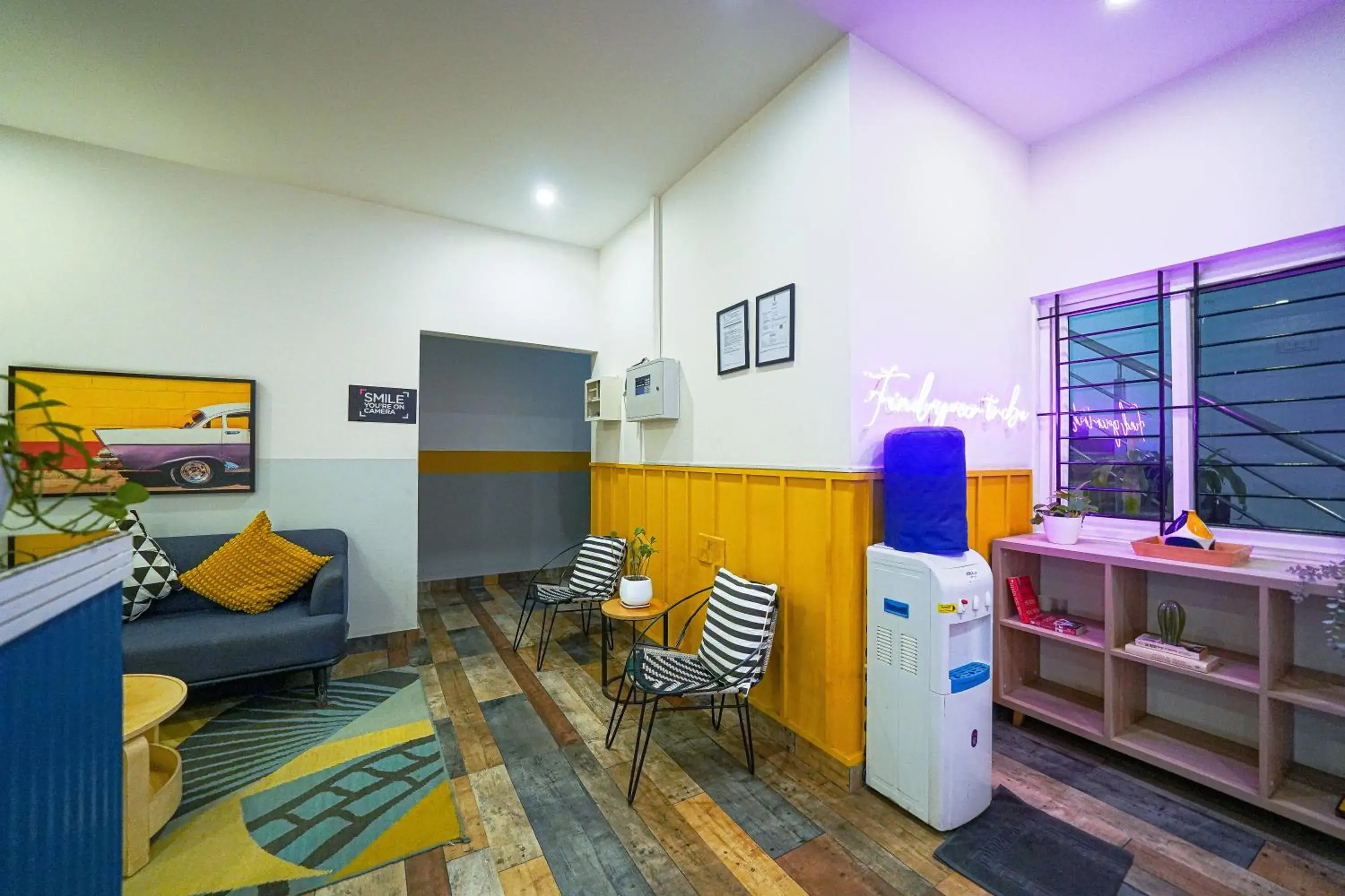 Lobby or reception in Olive Zip Kalyan Nagar by Embassy Group Lobby or reception in Olive Zip Kalyan Nagar by Embassy Group