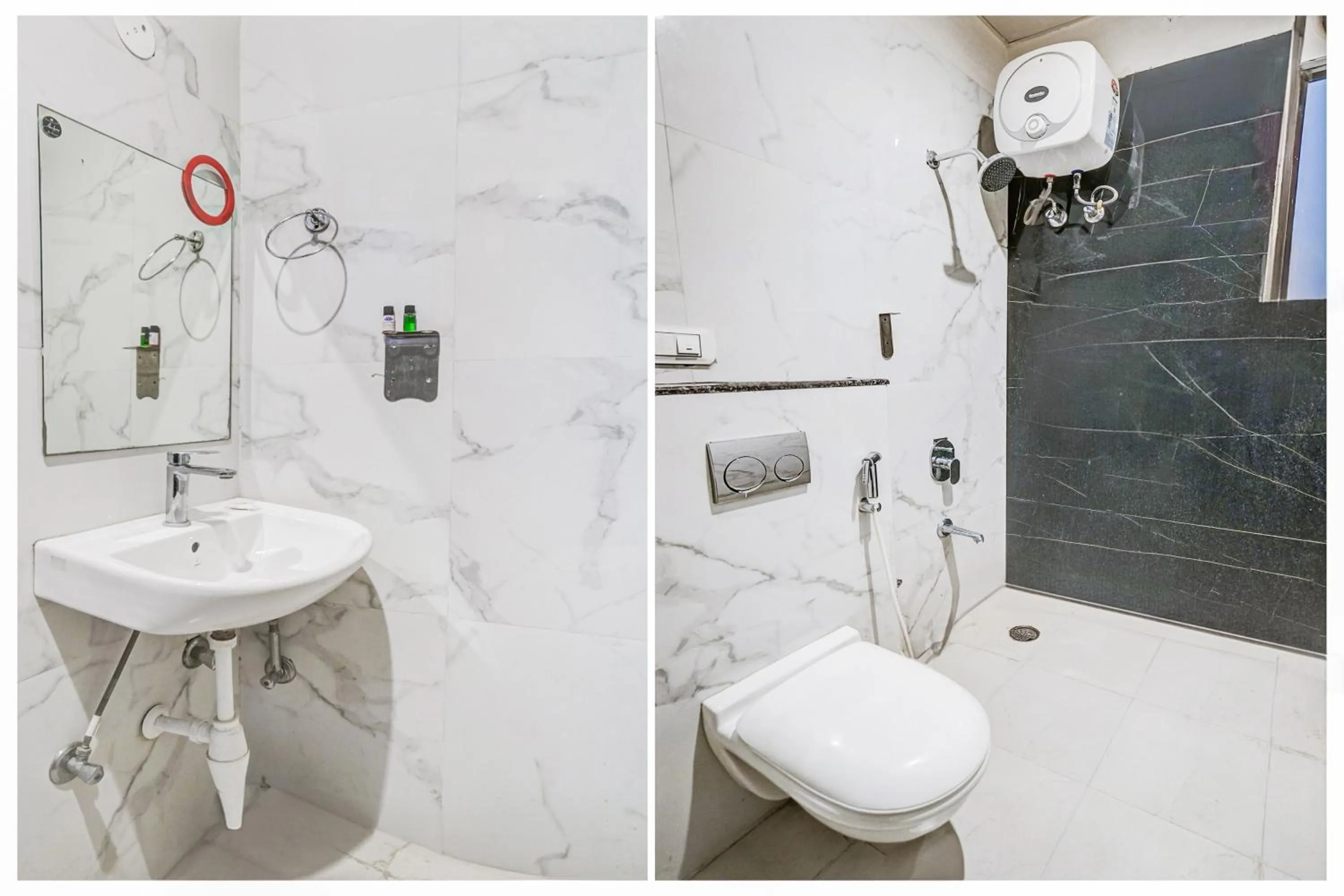 Bathroom in Super Townhouse Jagatpura Formerly Hotel Soft Patel