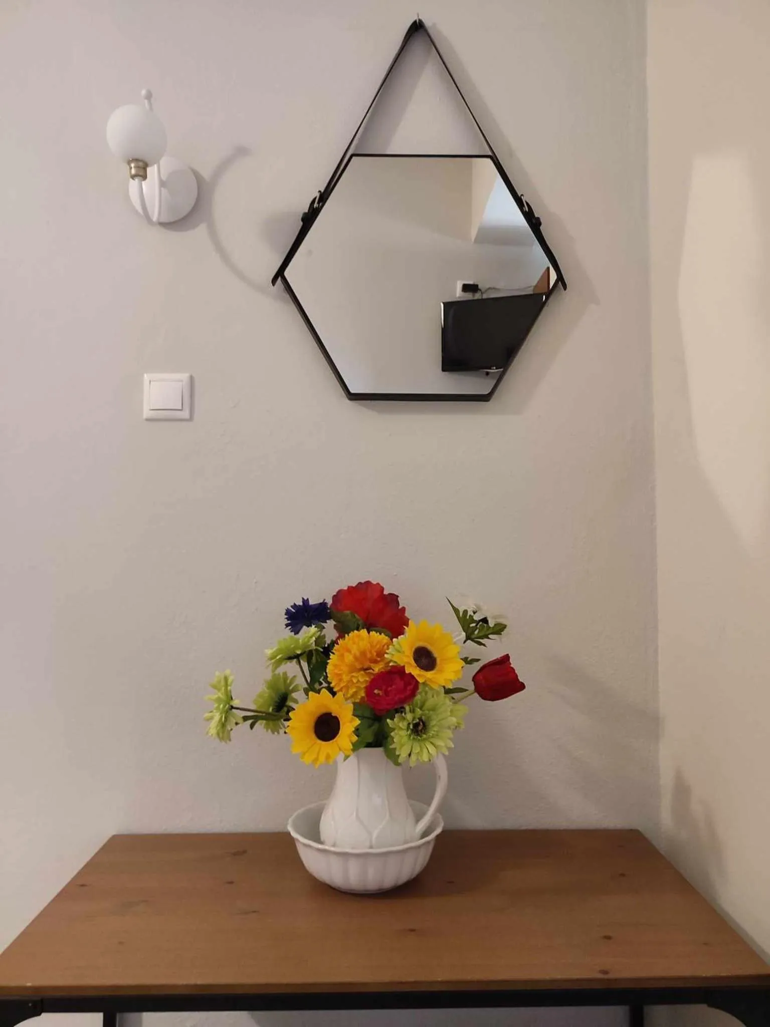 Decorative detail in Posidonio Hotel