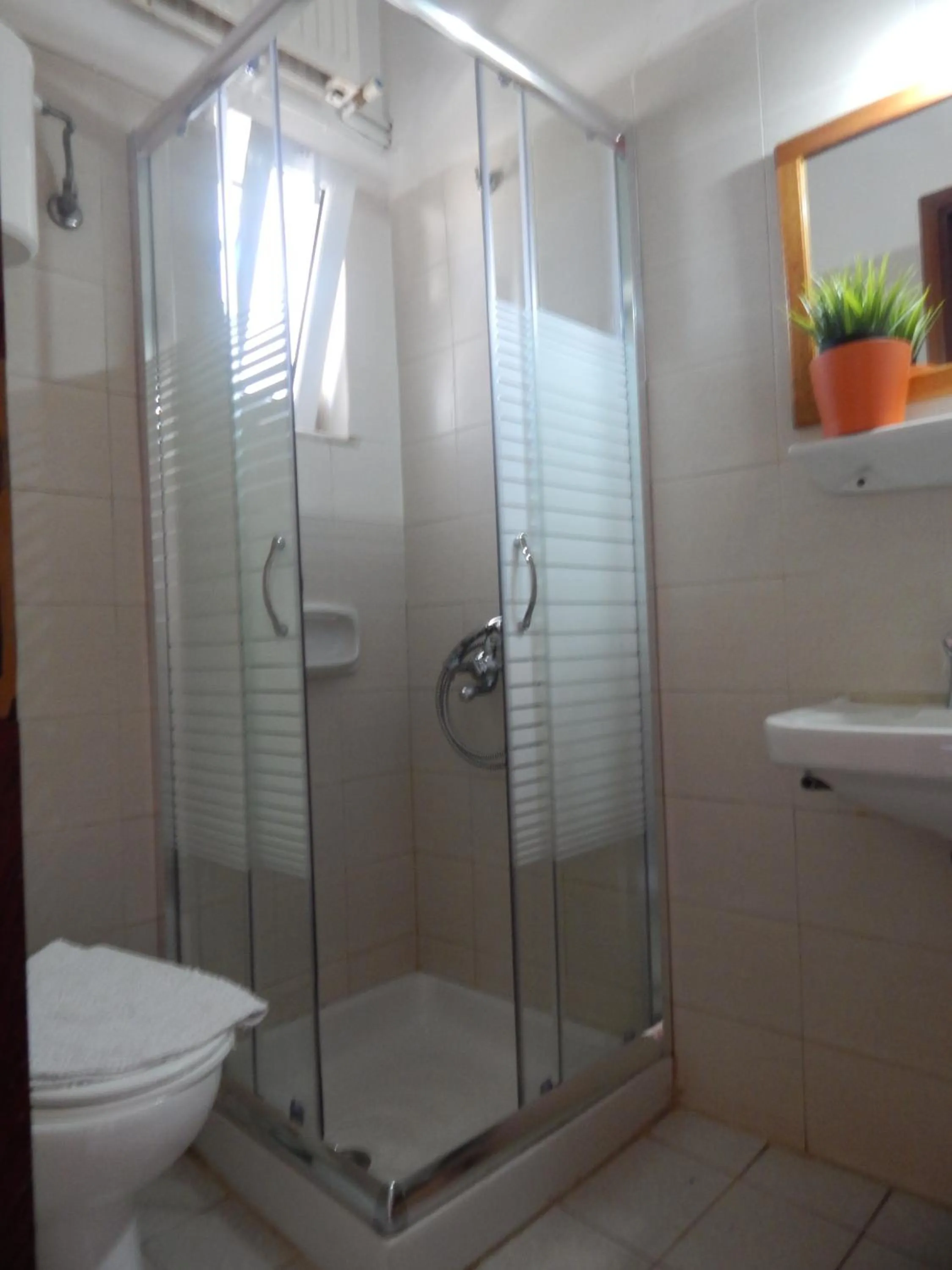 Bathroom in Posidonio Hotel