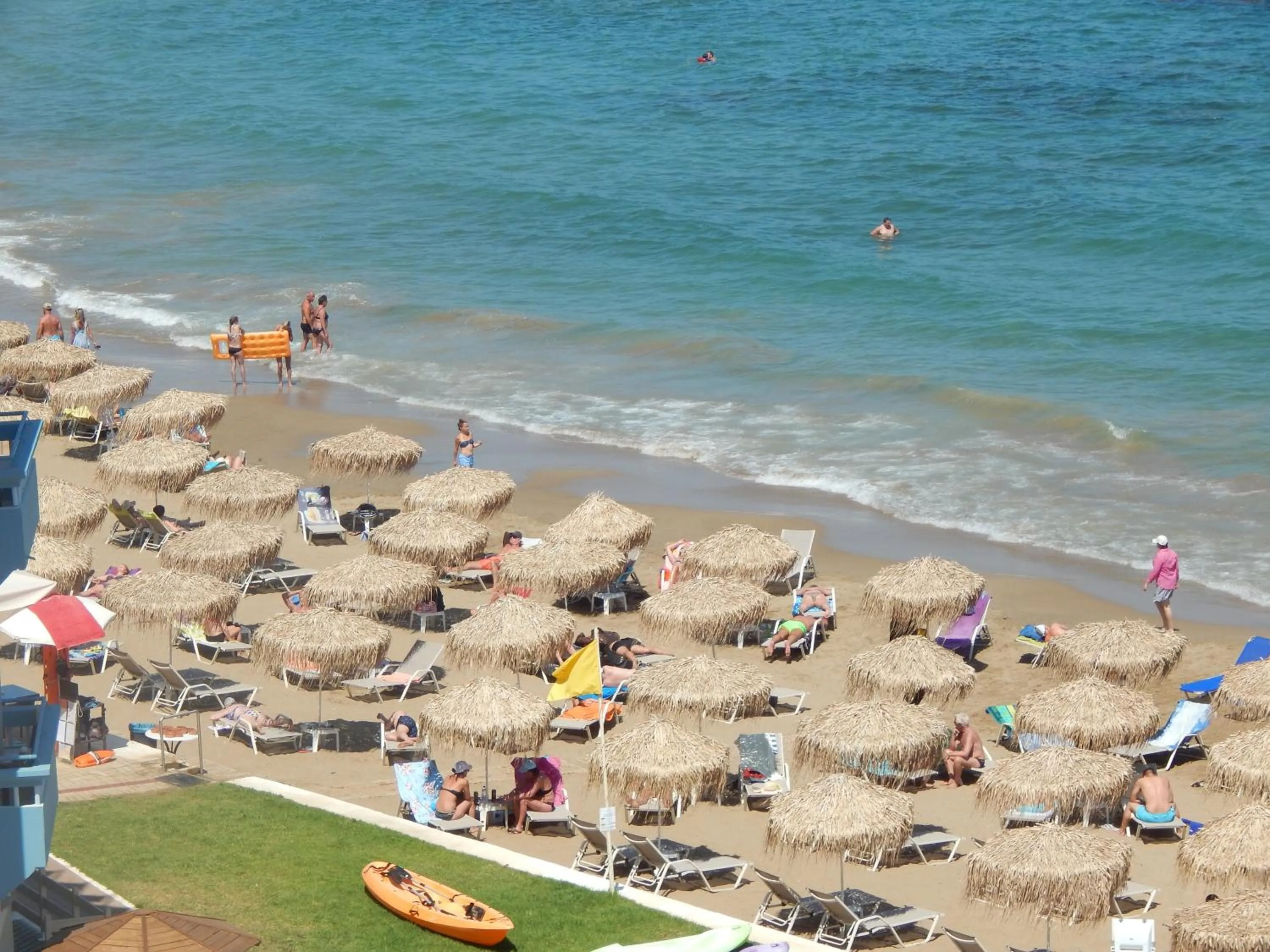 Beach in Posidonio Hotel