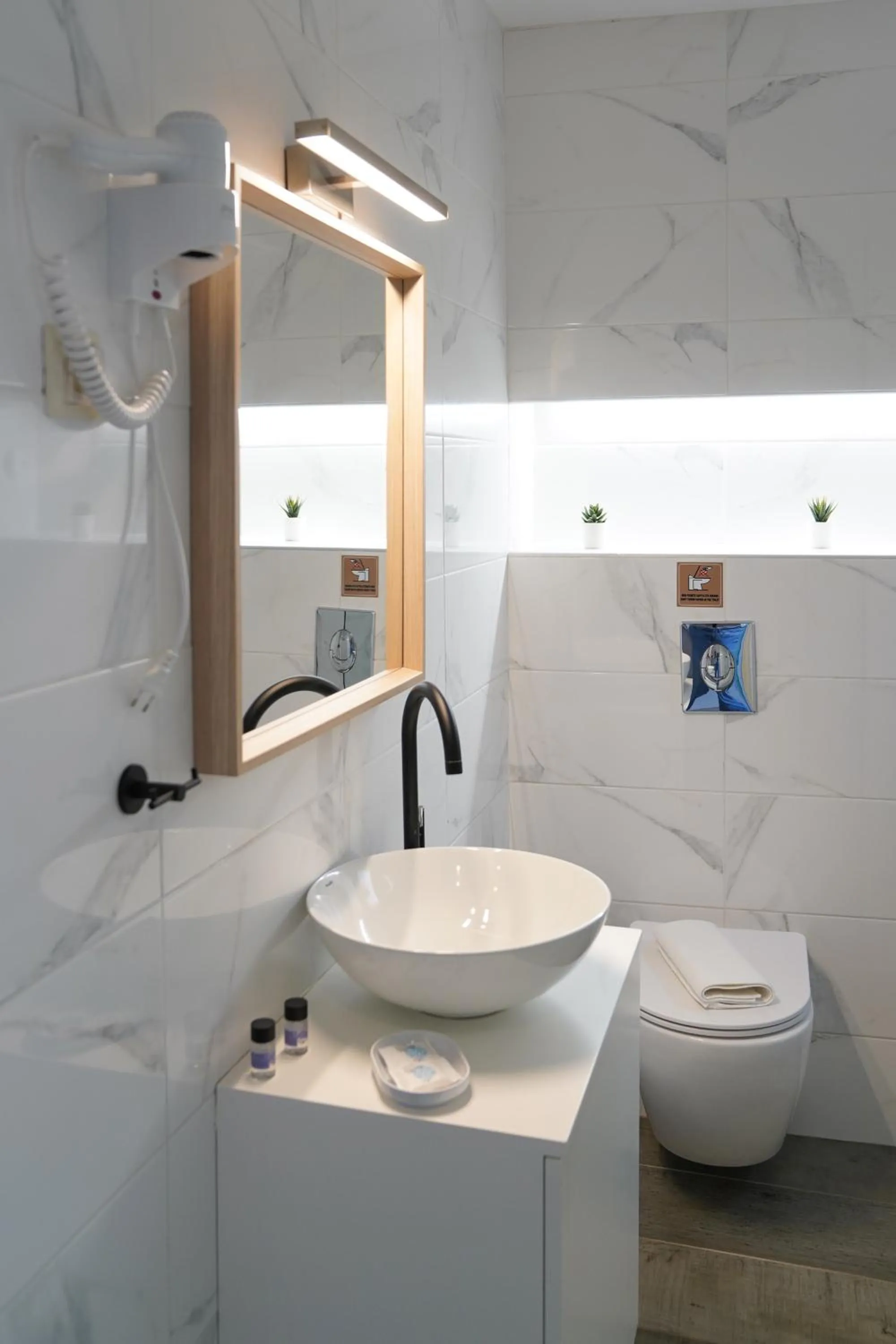 Bathroom in Posidonio Hotel