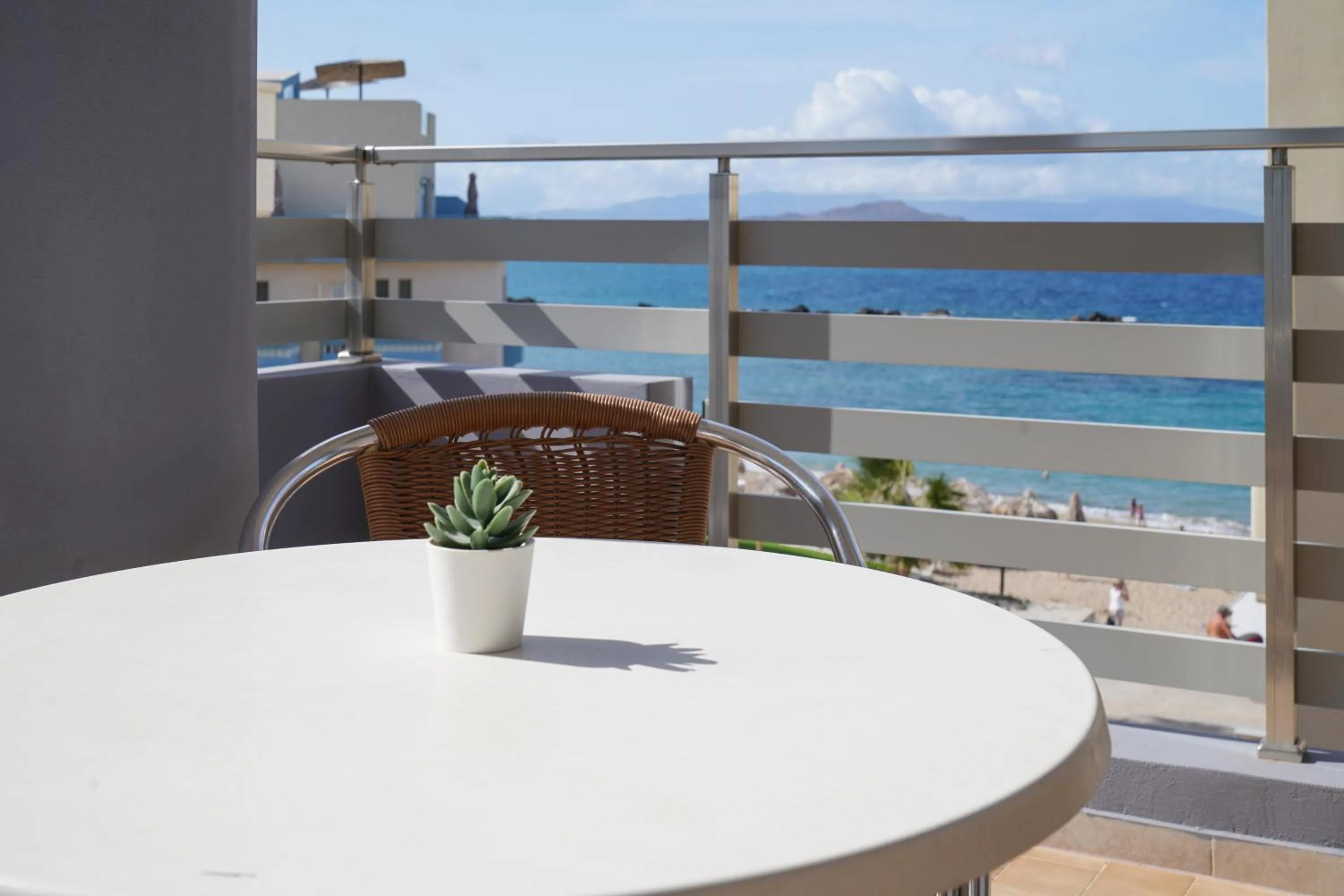 Balcony/Terrace in Posidonio Hotel