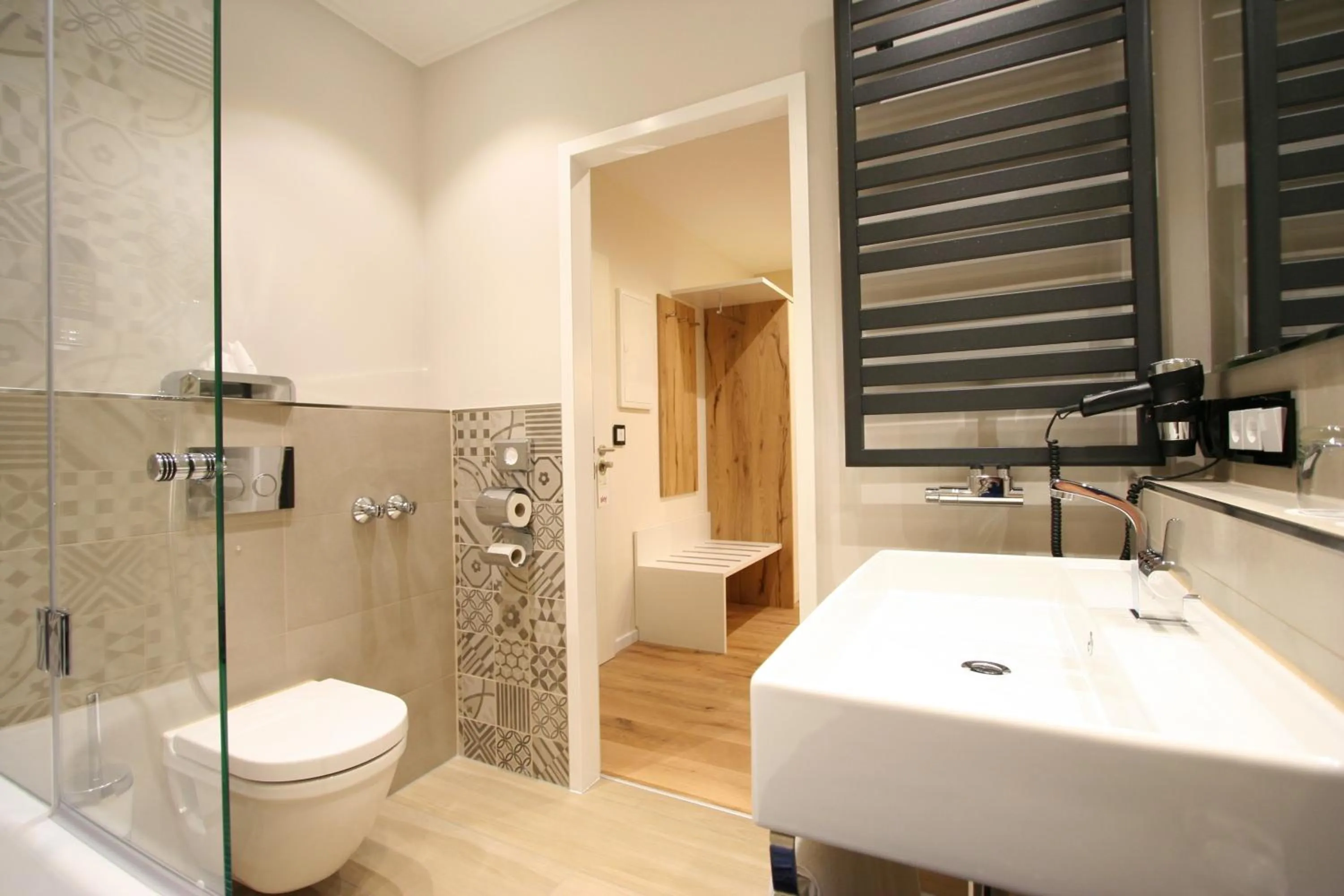 Toilet in Top Hotel Hammer - Mainz Hauptbahnhof