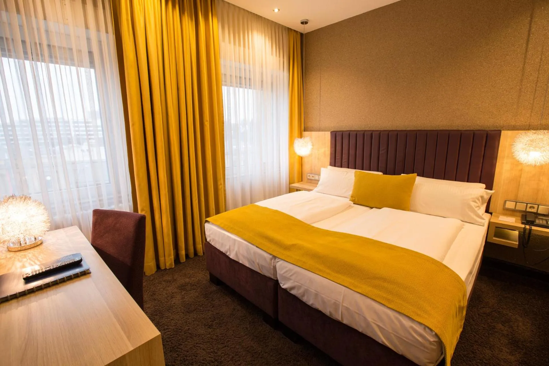 Bed in Top Hotel Hammer - Mainz Hauptbahnhof