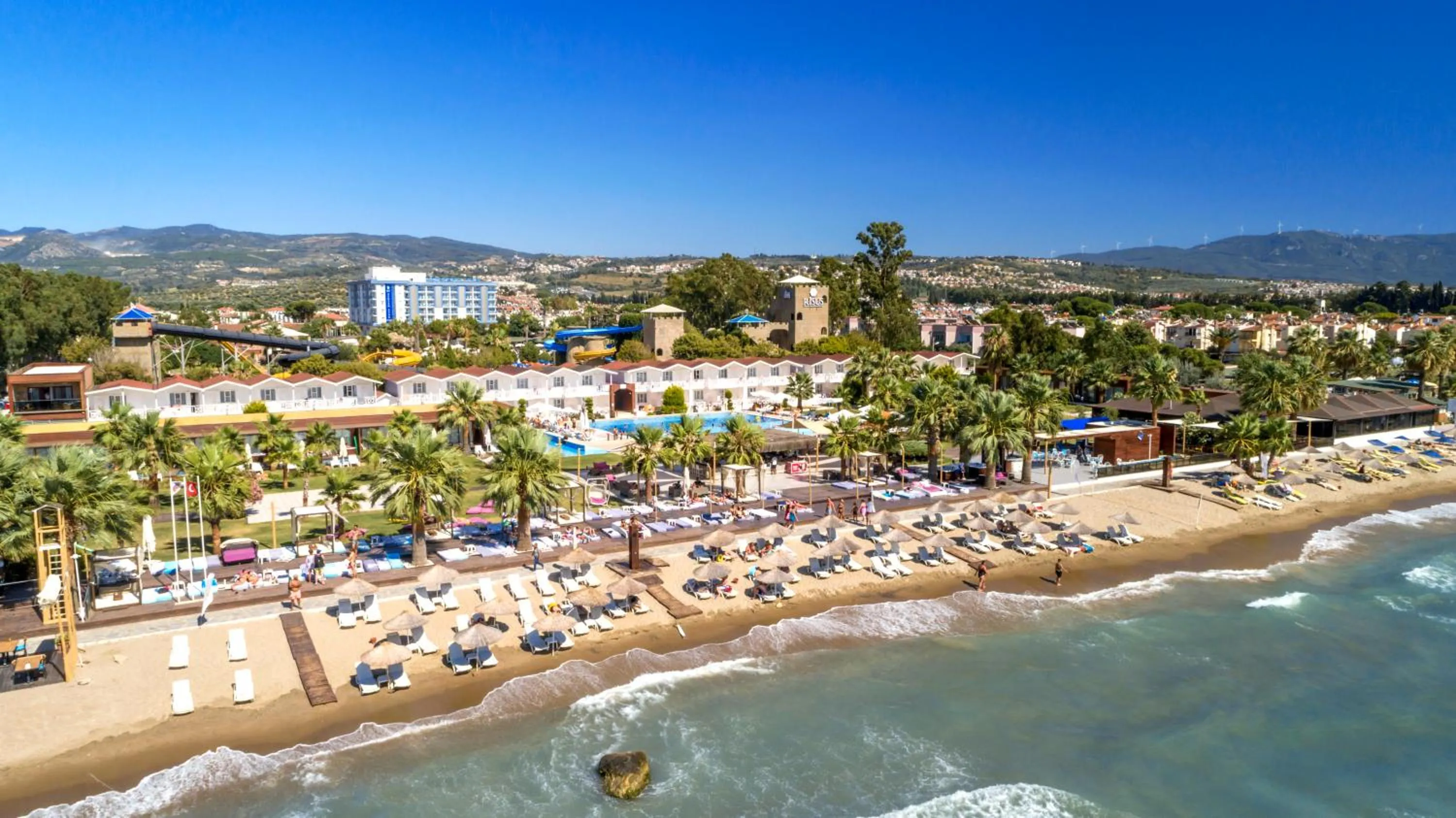 Bird's eye view in Risus Beach Resort Hotel