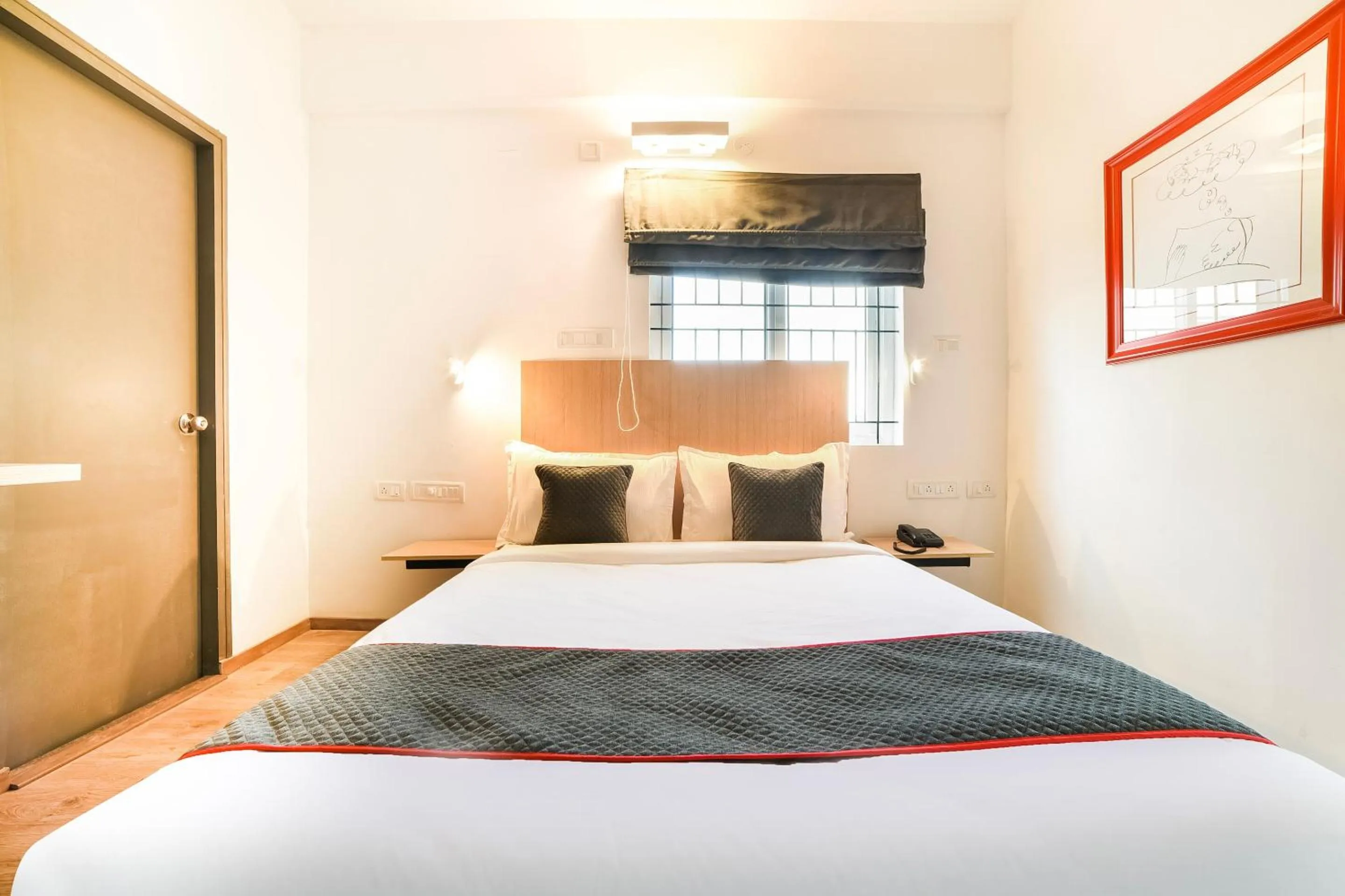 Bedroom, Bed in Townhouse Varthur Main Road Near Nexus Whitefield (The Forum Neighbourhood Mall)