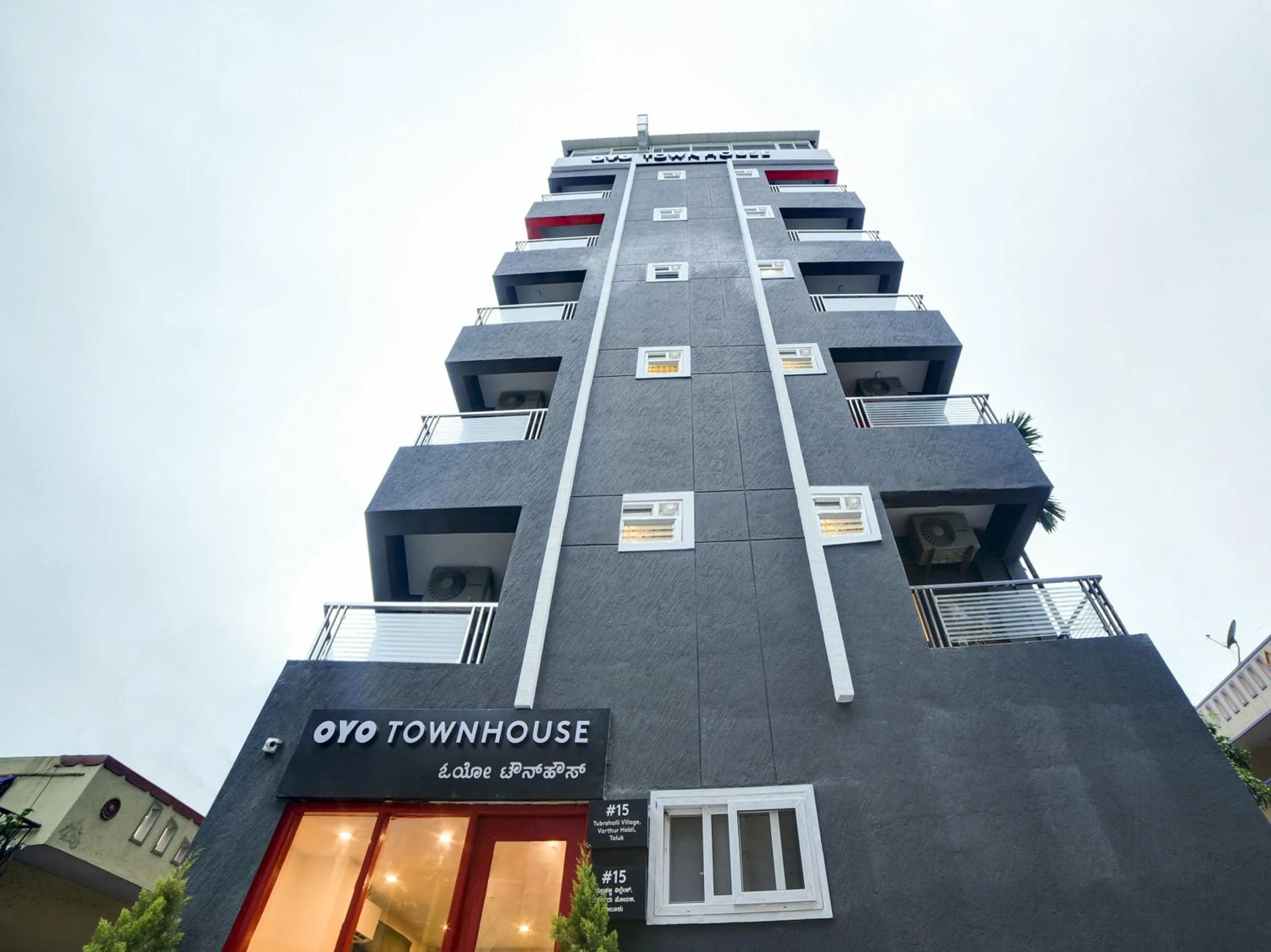 Facade/entrance in Townhouse Varthur Main Road Near Nexus Whitefield (The Forum Neighbourhood Mall)