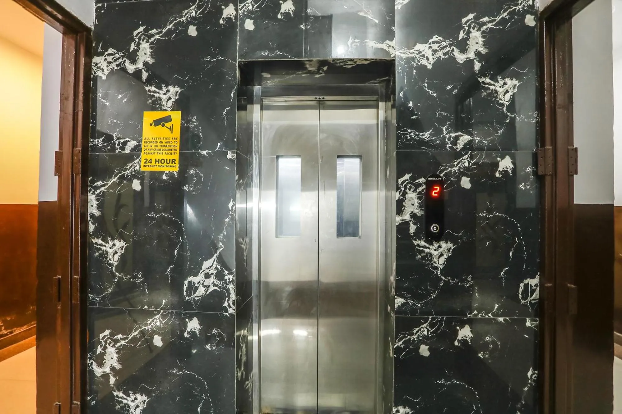 elevator in FabHotel Pranjul Inn