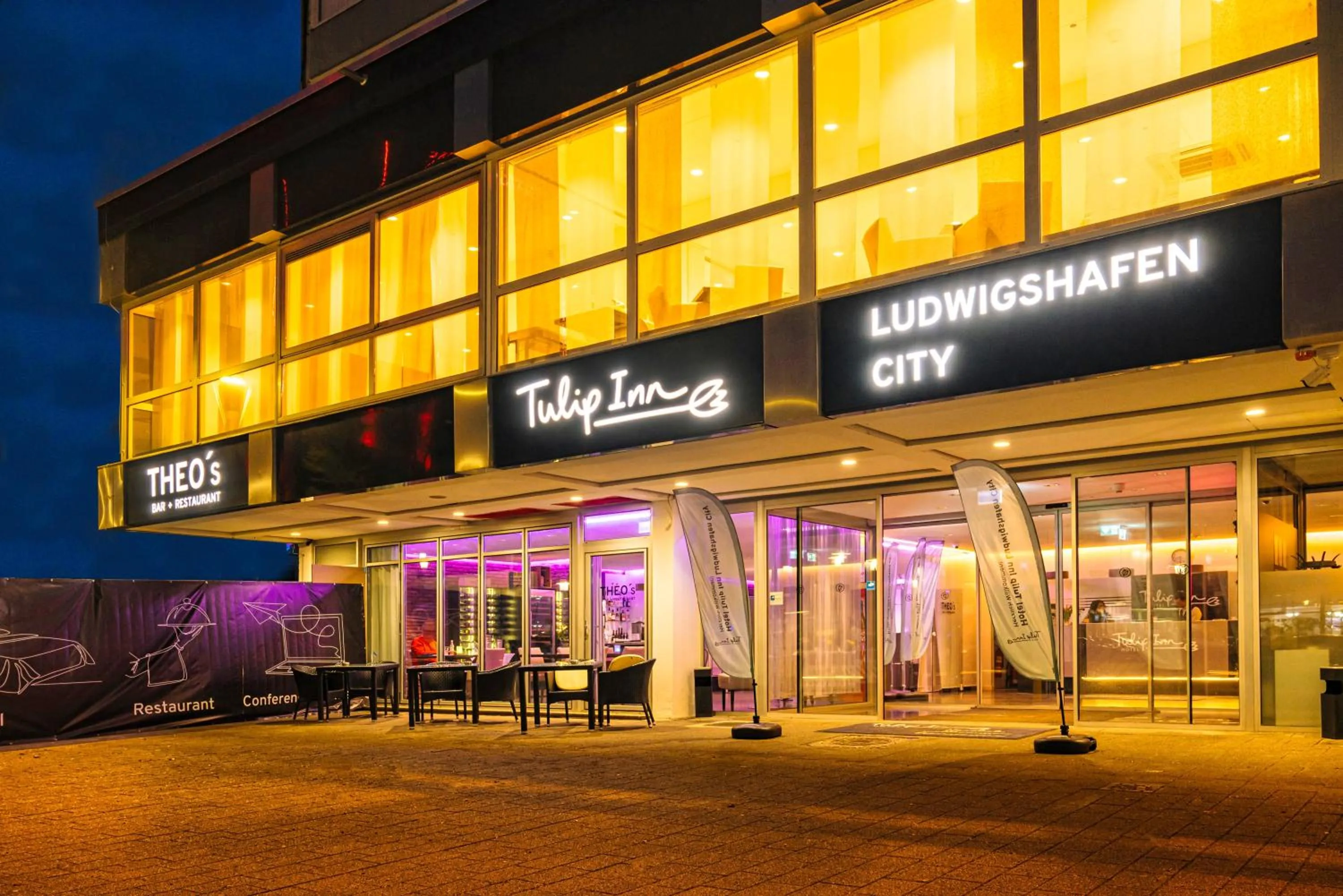 Property building in Tulip Inn Ludwigshafen City
