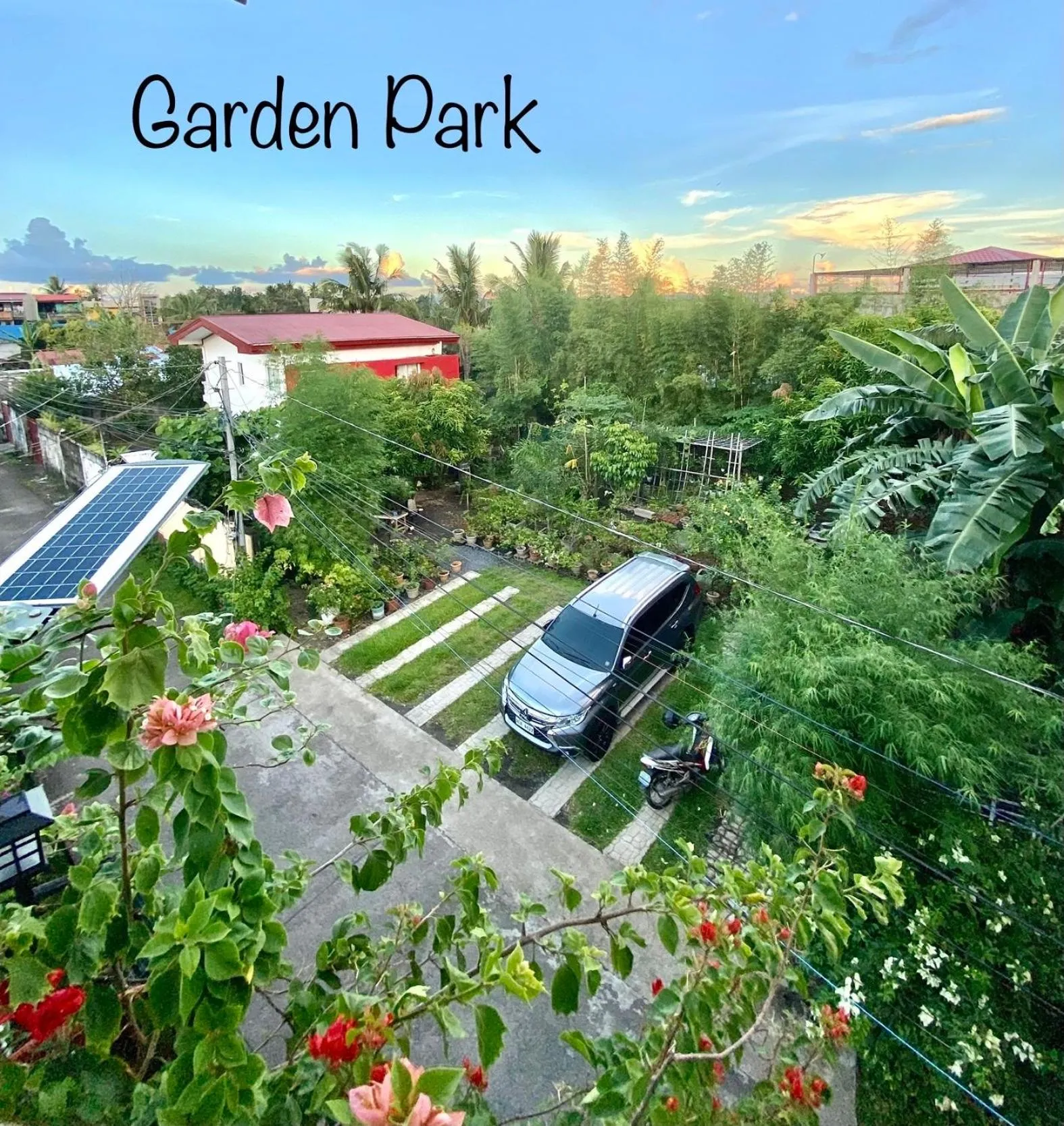 Garden in Balai Tinay Guesthouse