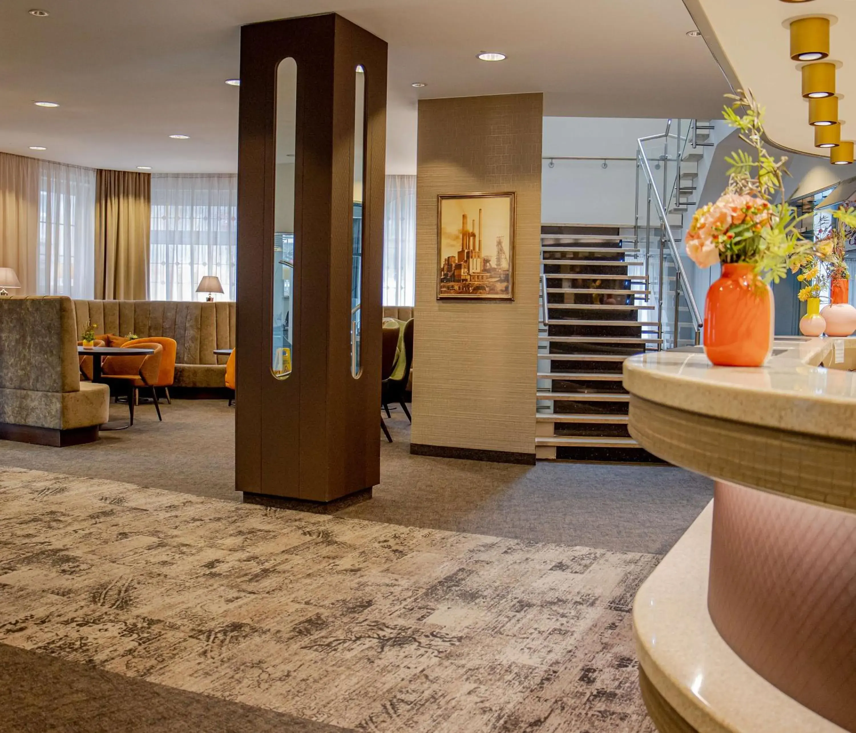 Lobby or reception in Hotel Essener Hof; Sure Hotel Collection by Best Western Lobby or reception in Hotel Essener Hof; Sure Hotel Collection by Best Western
