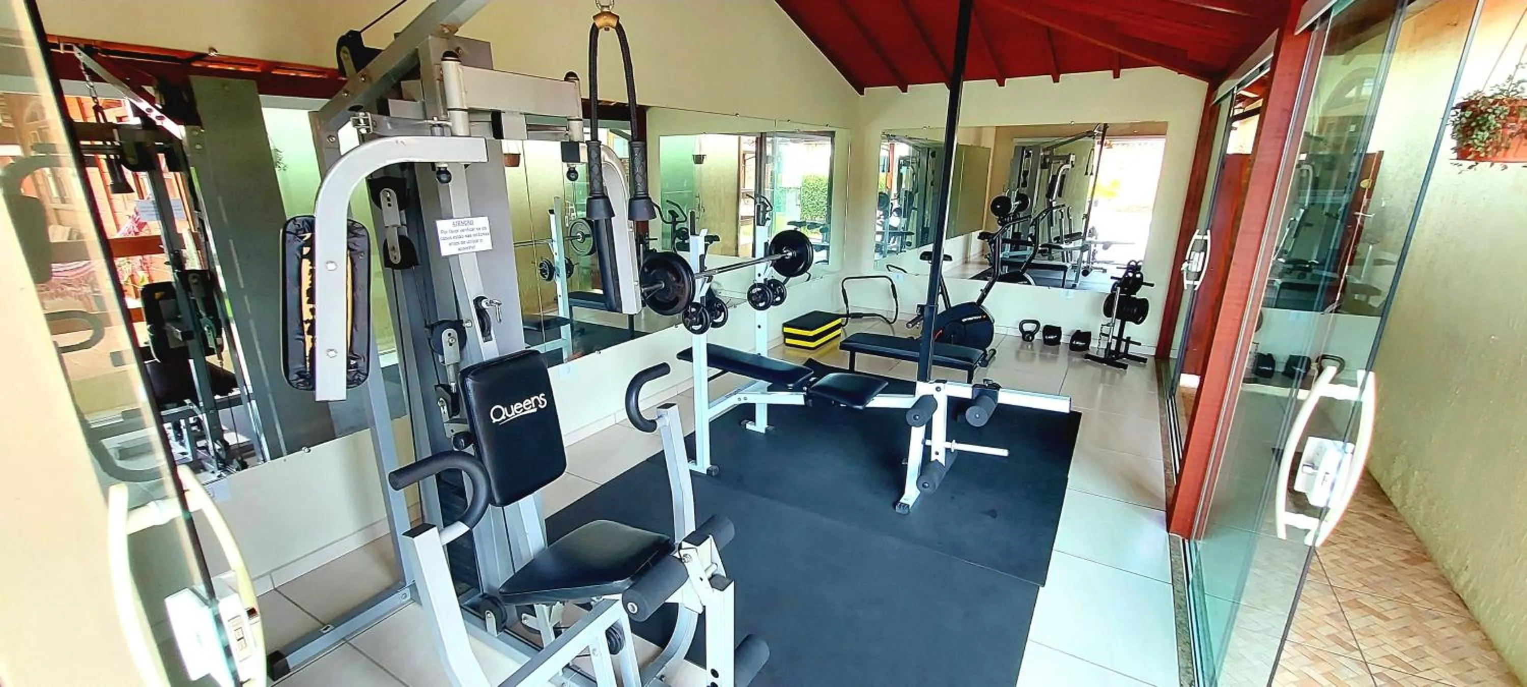 Fitness centre/facilities in Pousada das Saíras