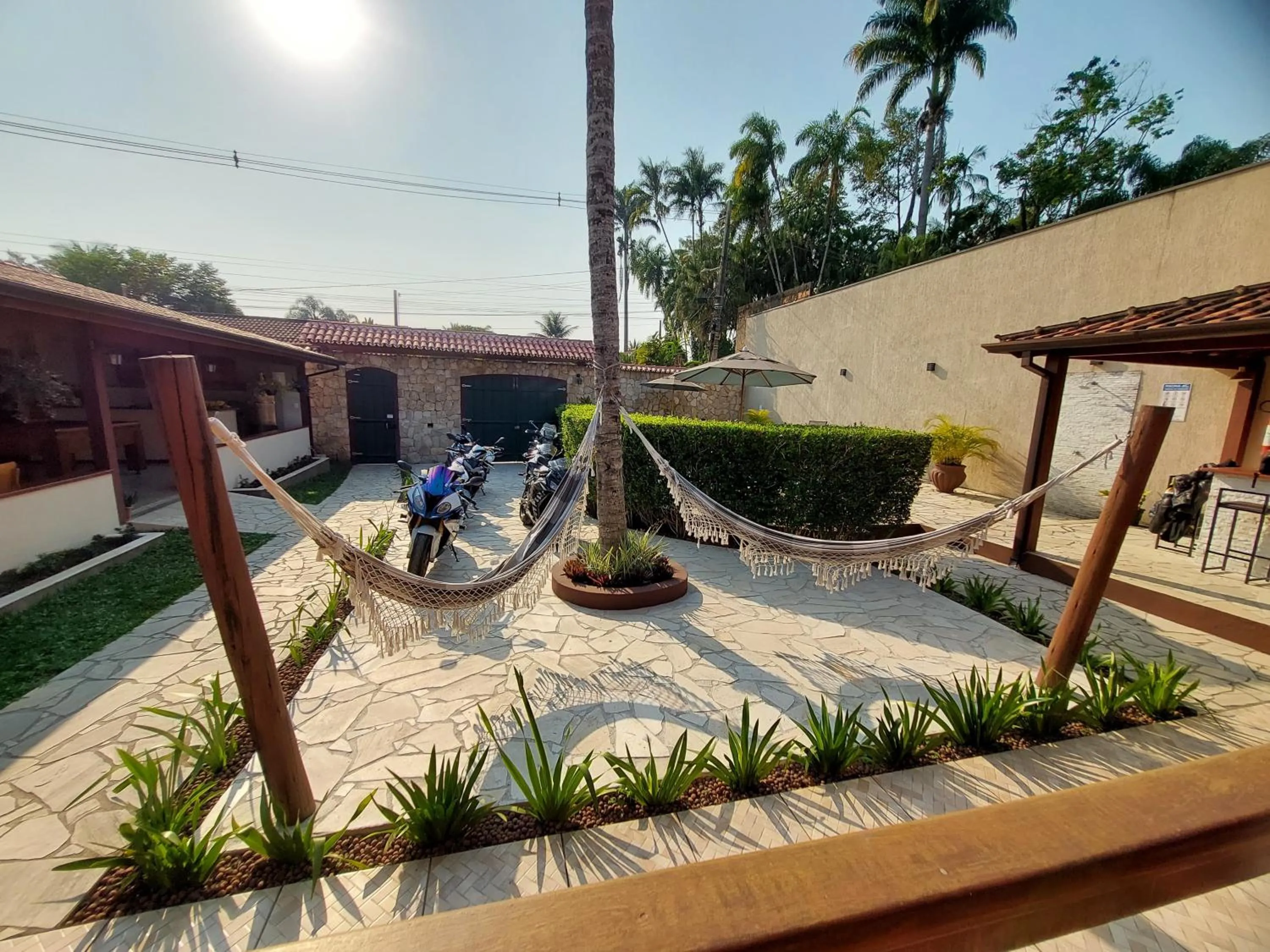 Garden in Pousada das Saíras