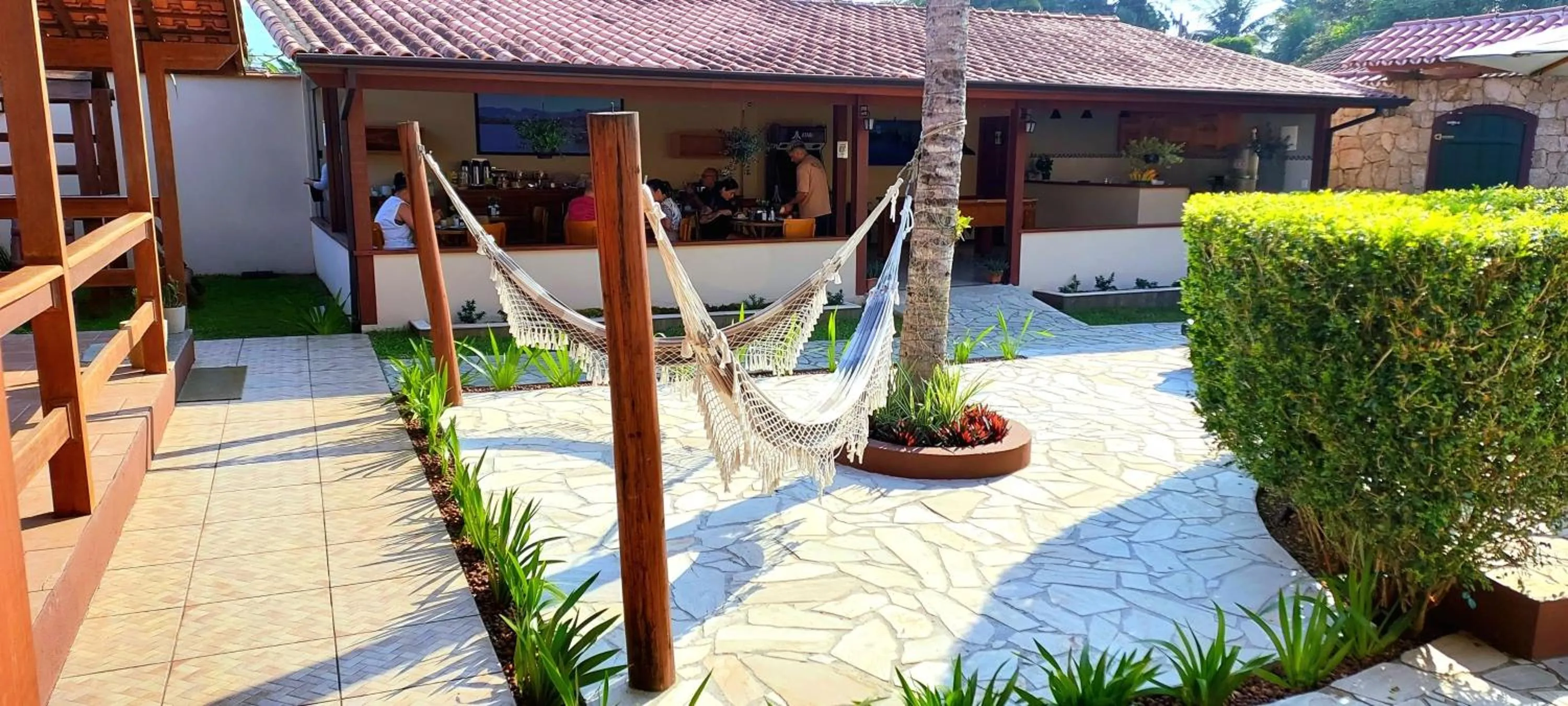 Garden in Pousada das Saíras