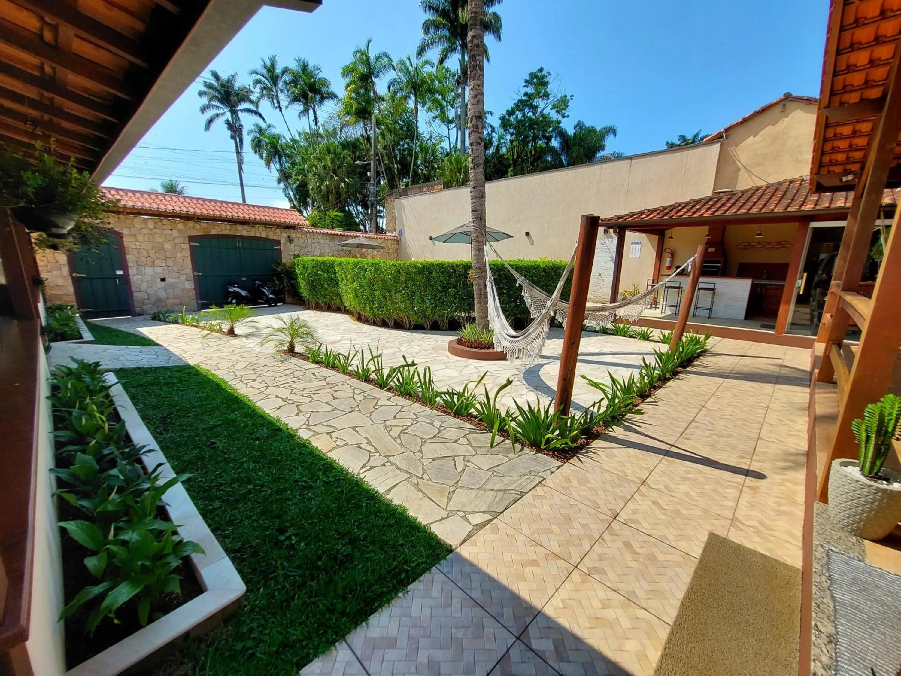 Garden in Pousada das Saíras