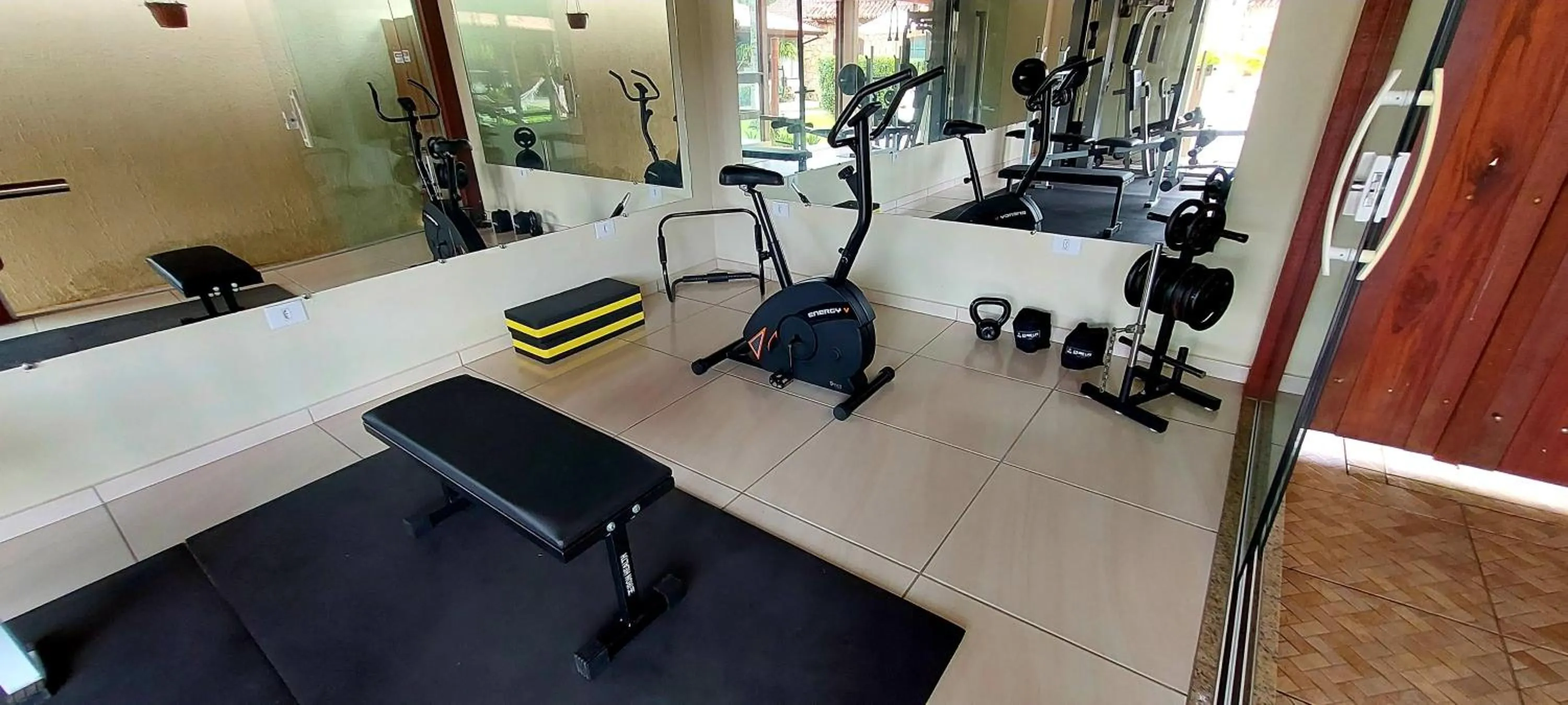 Fitness centre/facilities in Pousada das Saíras