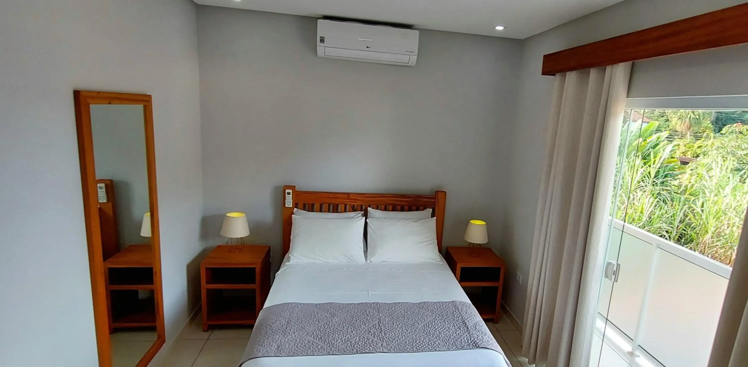 Bed in Pousada das Saíras