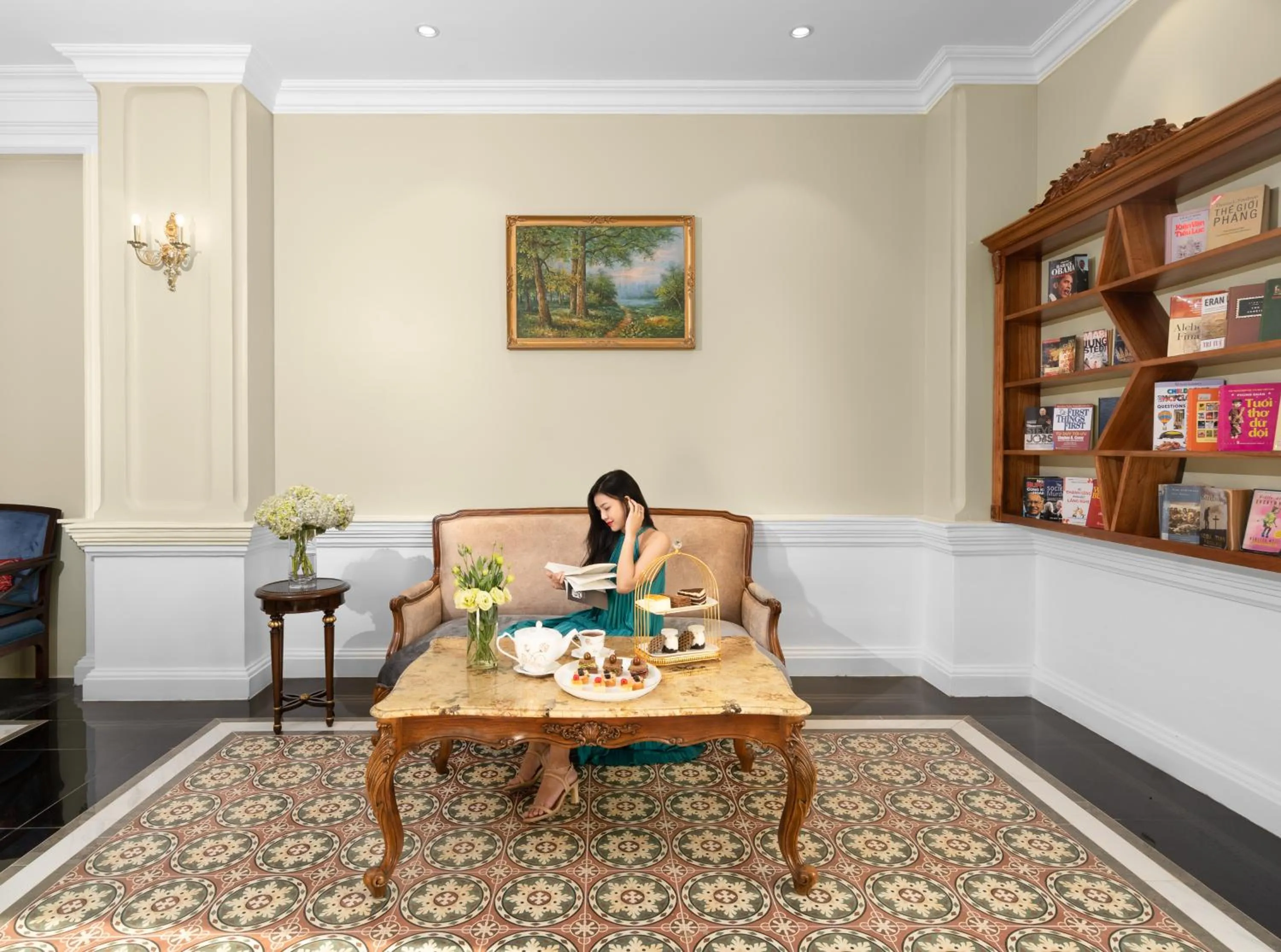 Library in AVS Hotel Phu Quoc