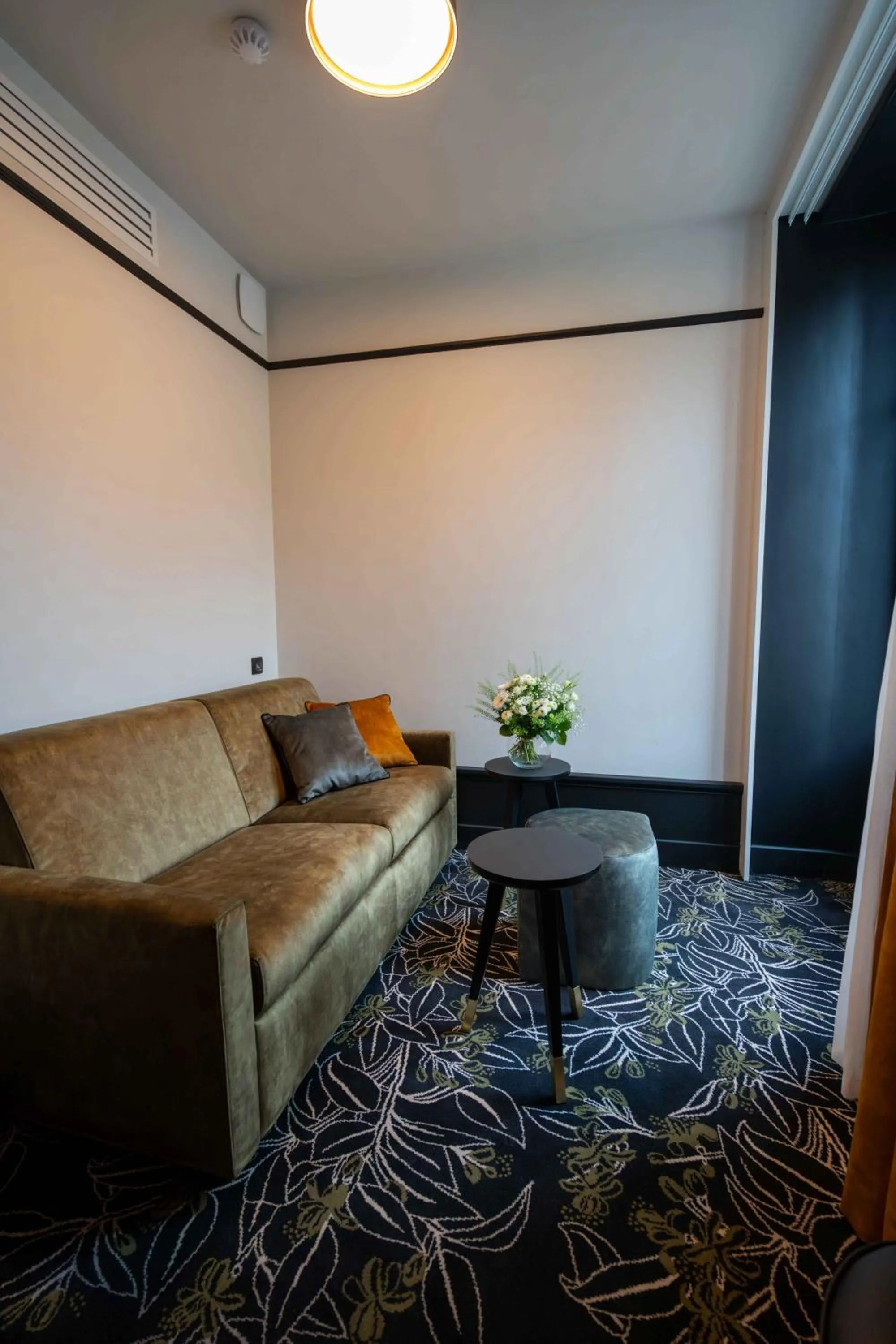 Living room in Hôtel et Restaurant Le Regina