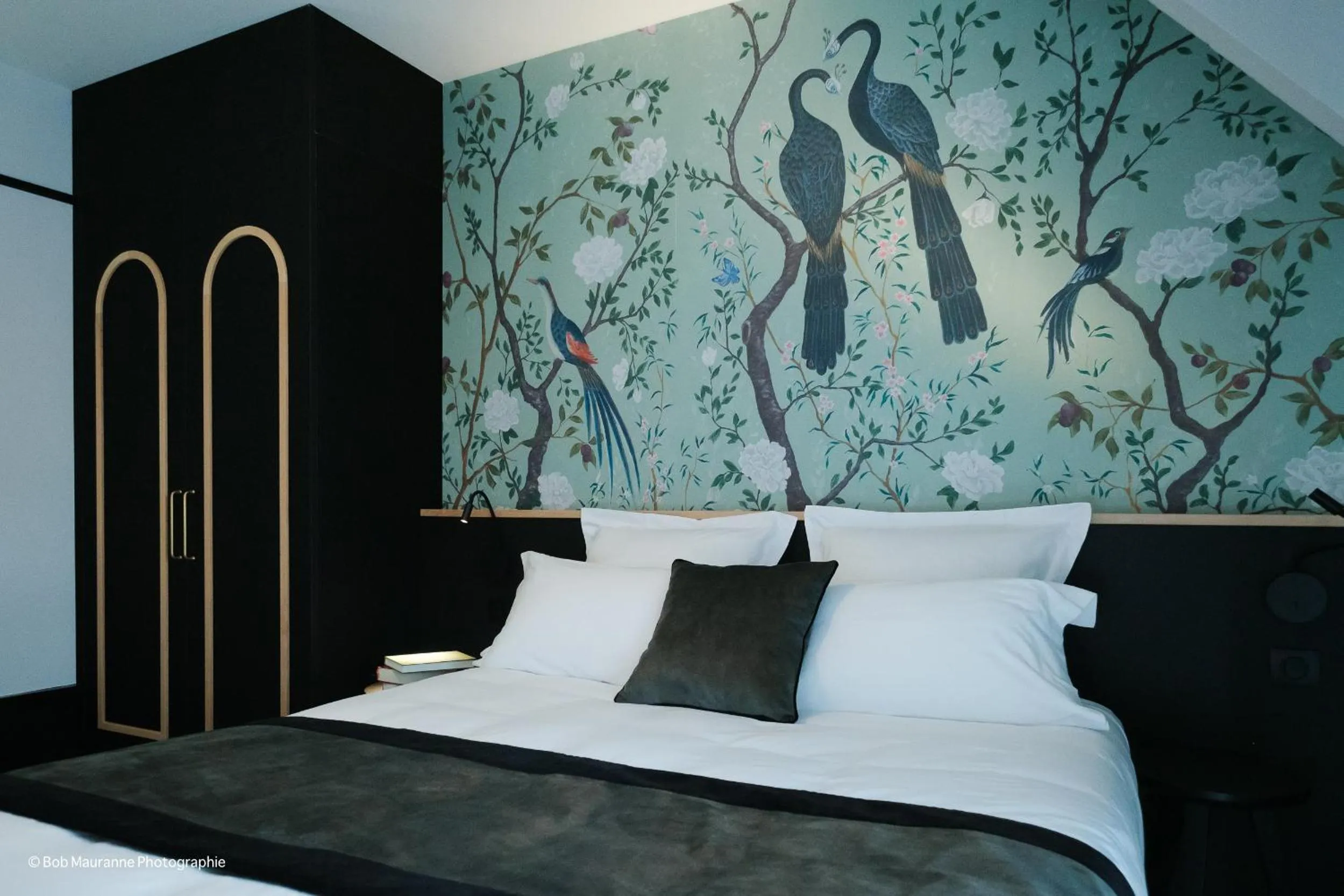 Bed in Hôtel et Restaurant Le Regina