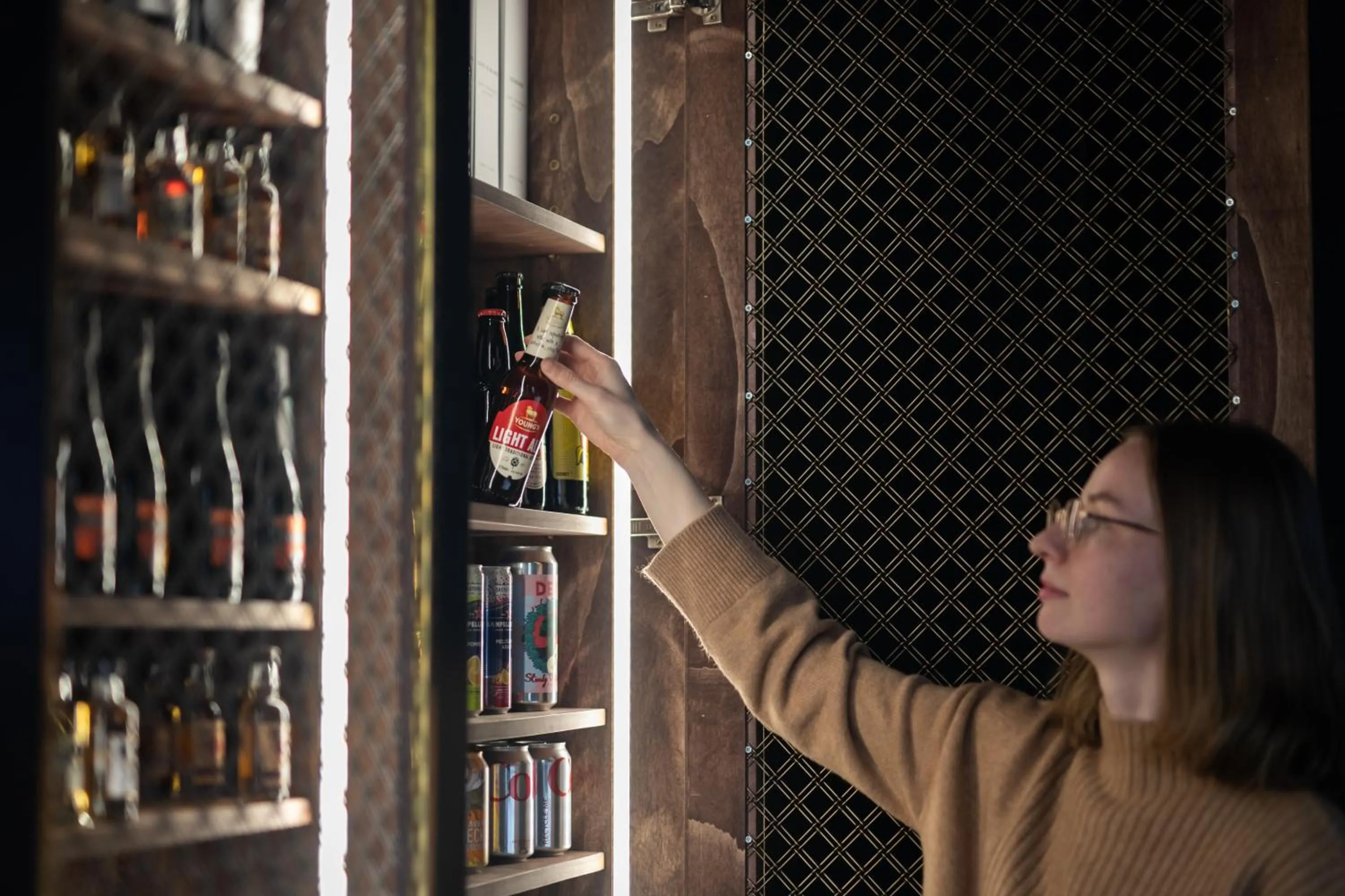 Drinks in The George