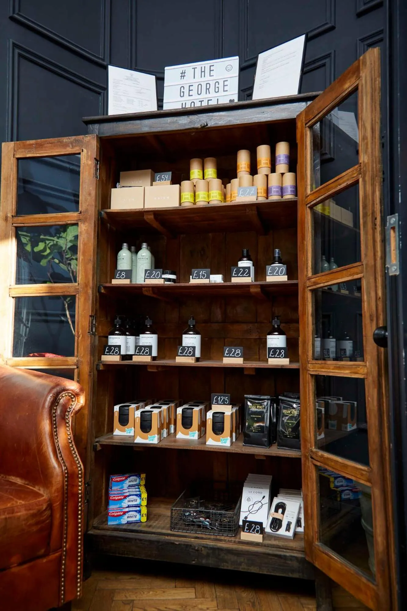 Lobby or reception in The George