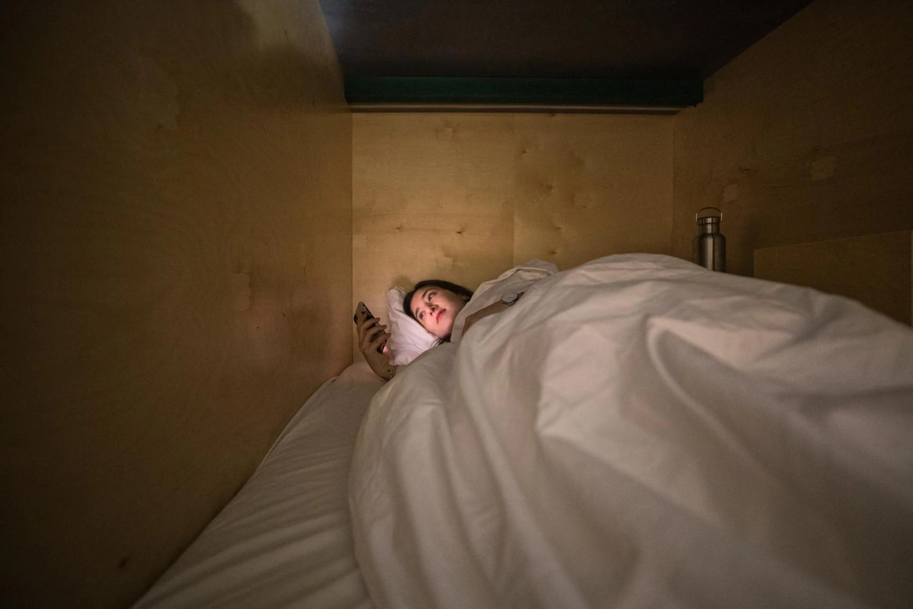 Bed in Green Marmot Capsule Hotel Zürich