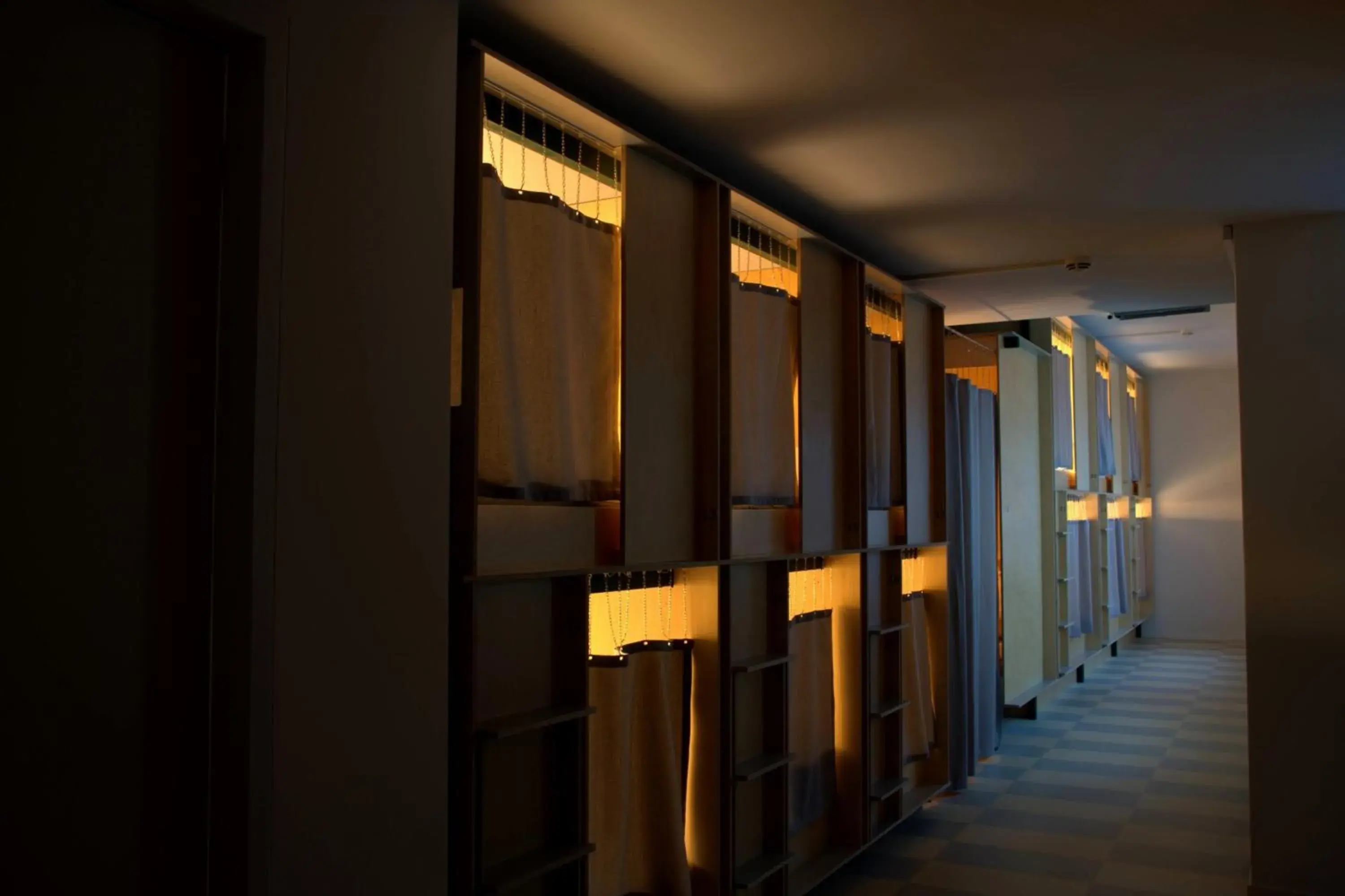 Photo of the whole room in Green Marmot Capsule Hotel Zürich Photo of the whole room in Green Marmot Capsule Hotel Zürich