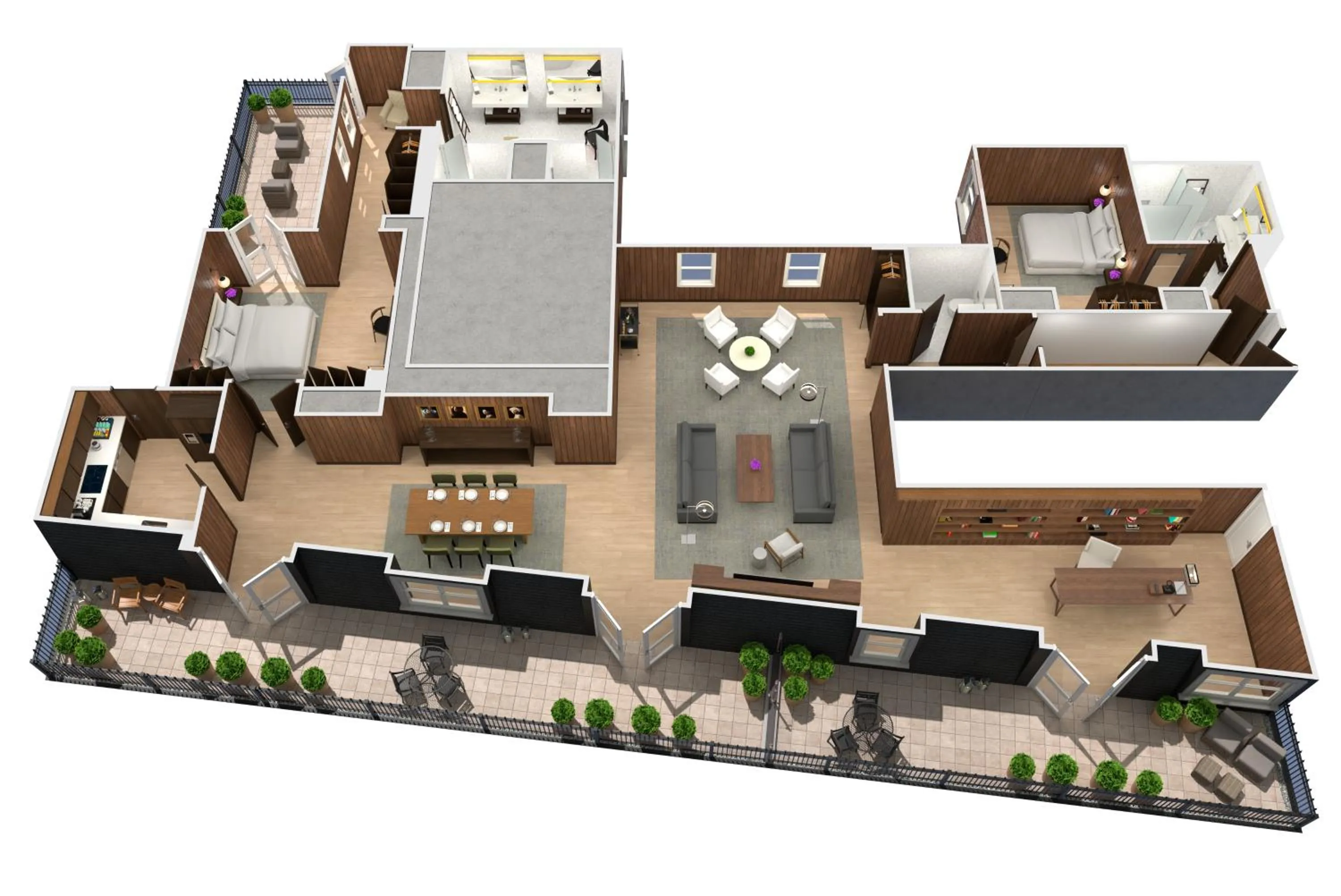 Floor plan in The London EDITION