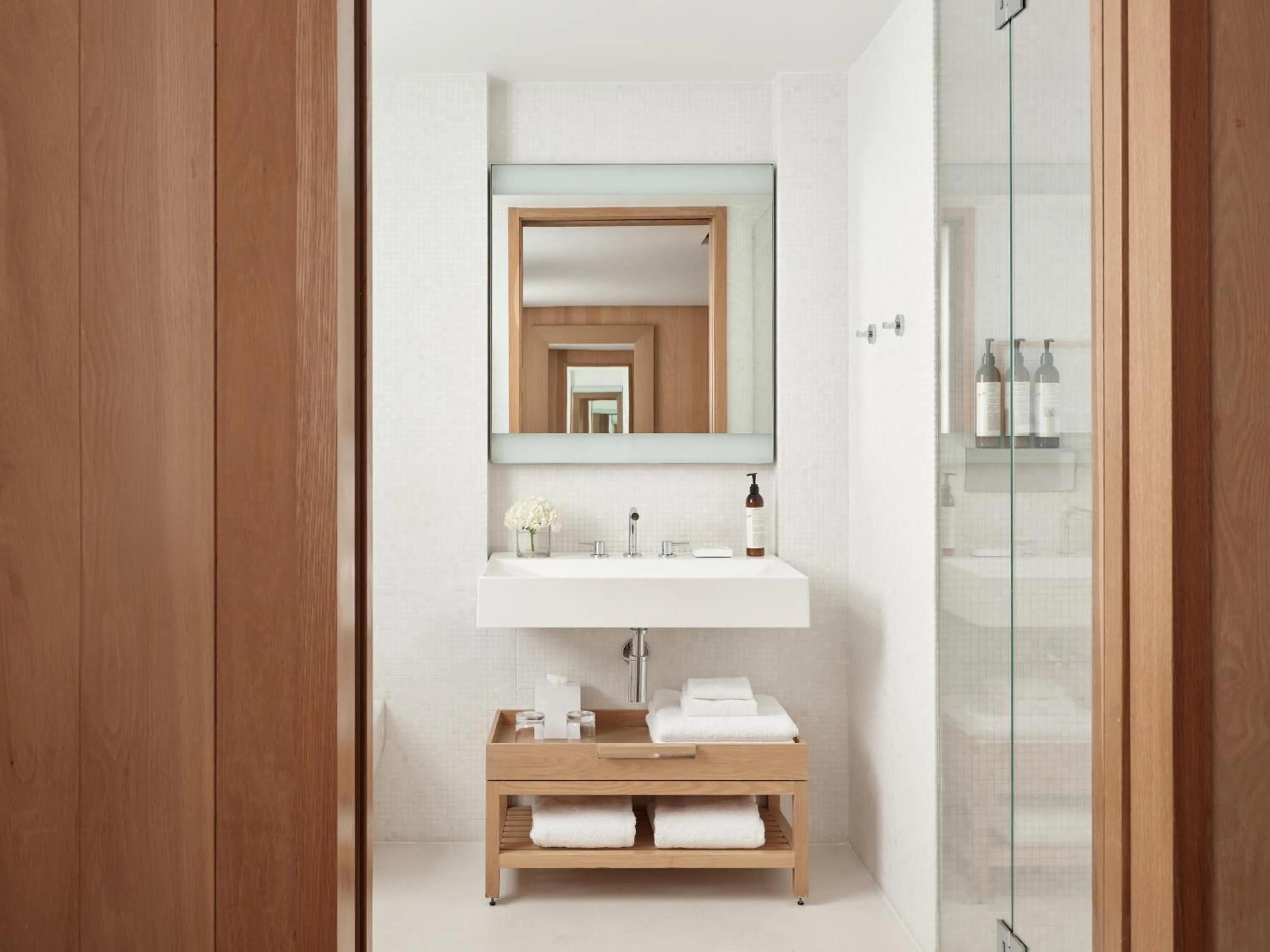 Bathroom in The London EDITION