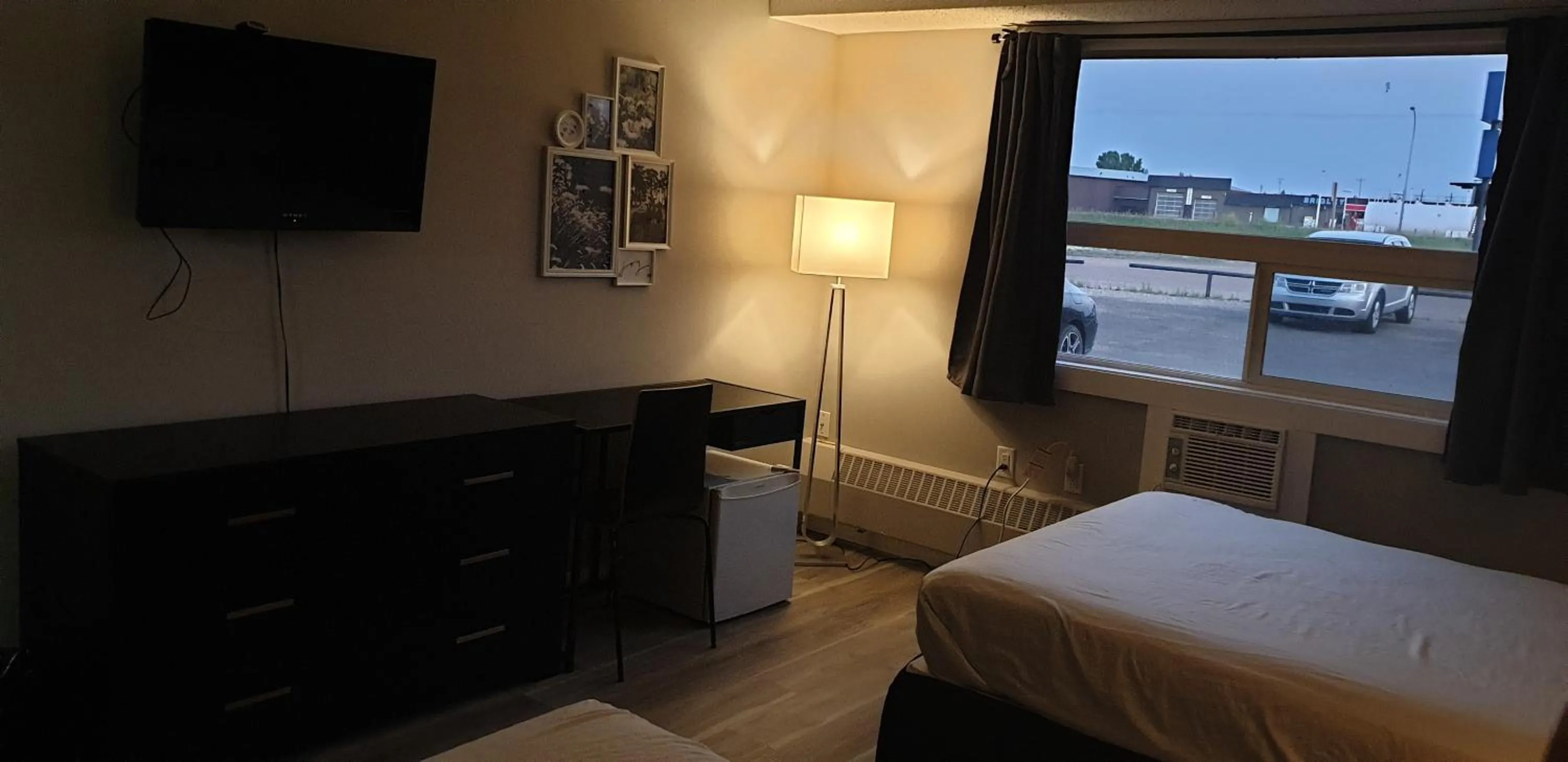 Bed in New Frontier Hotel