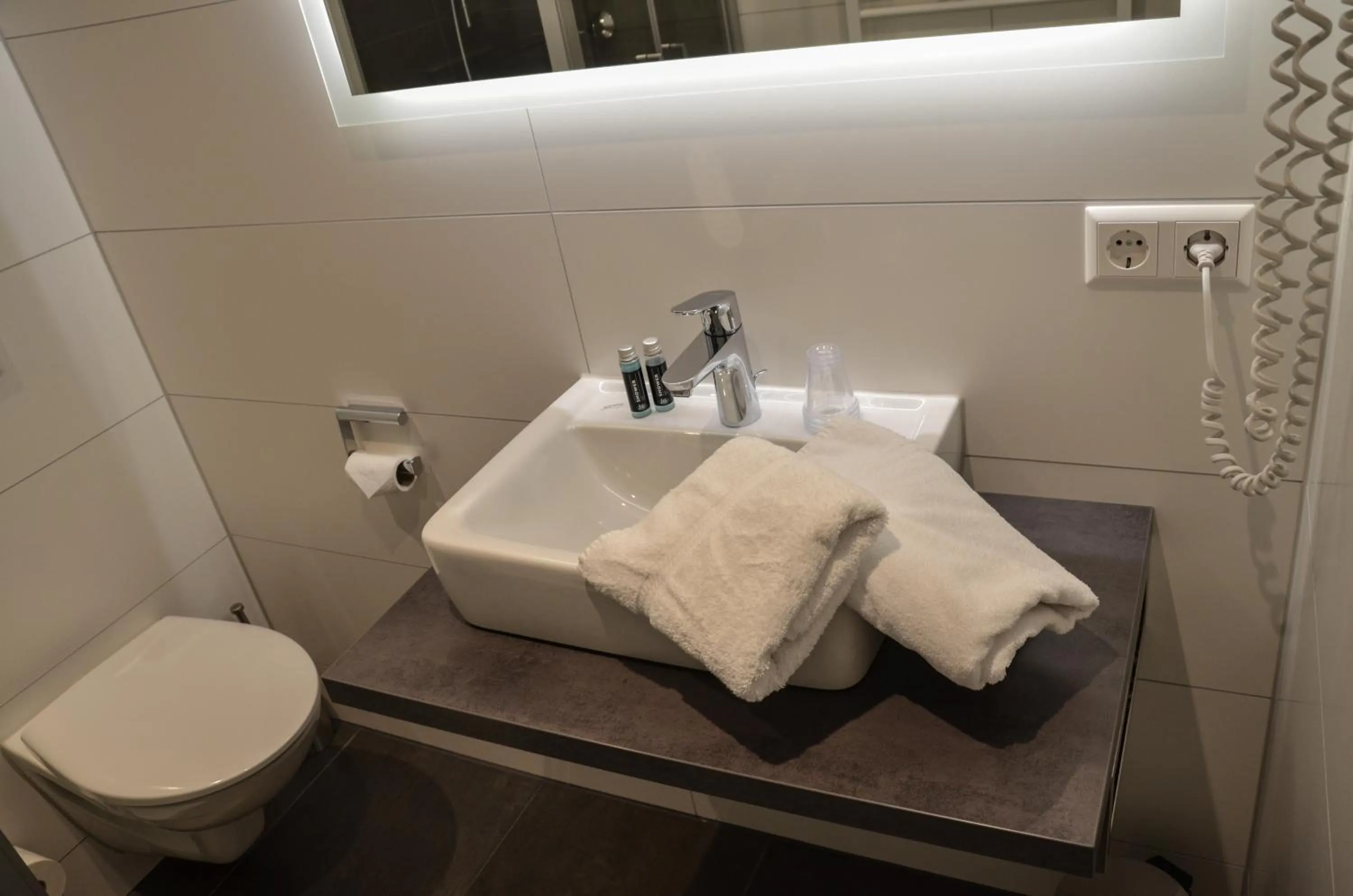 Bathroom in Hotel Restaurant Lamm