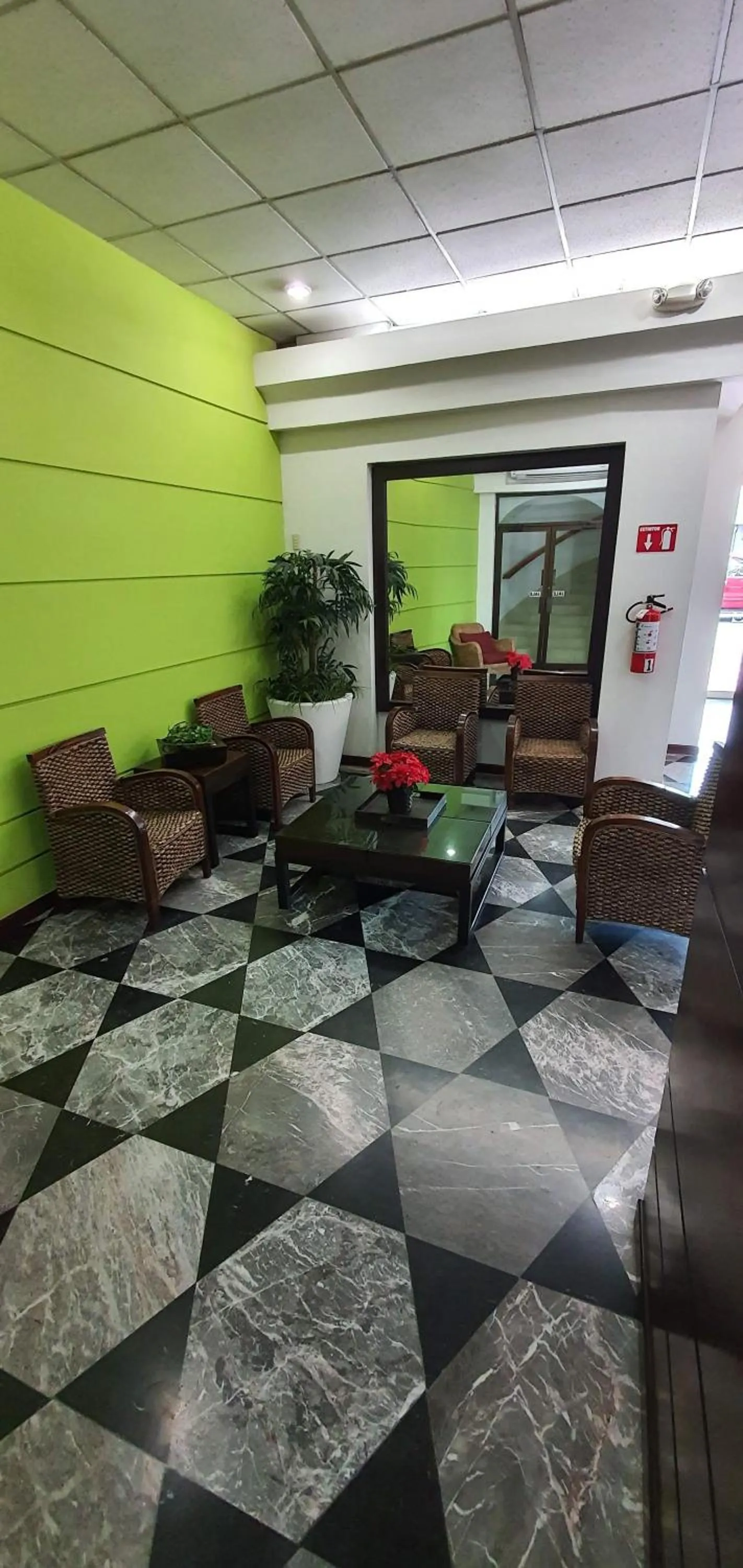 Living room in Hotel el Mayo Inn