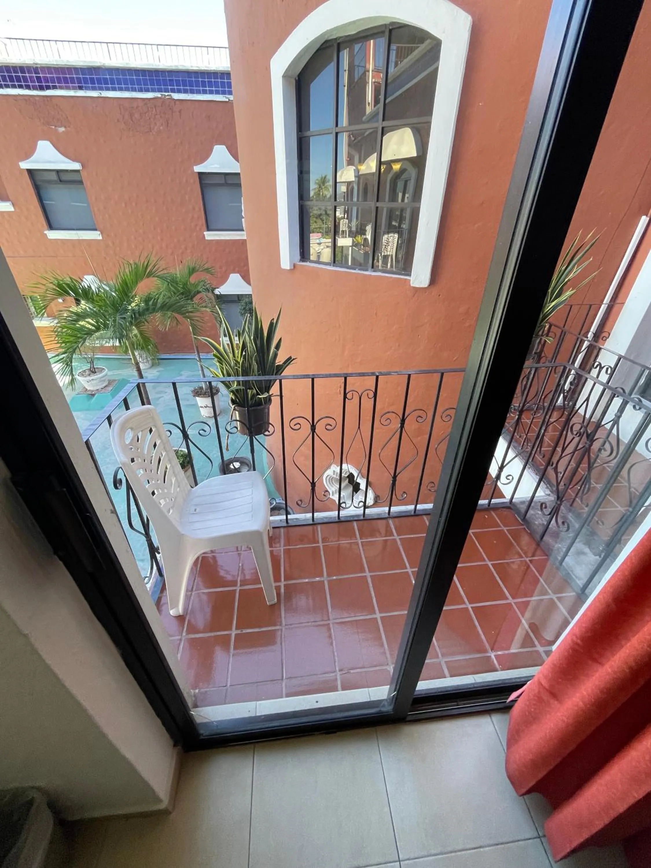 Balcony/Terrace in Hotel el Mayo Inn