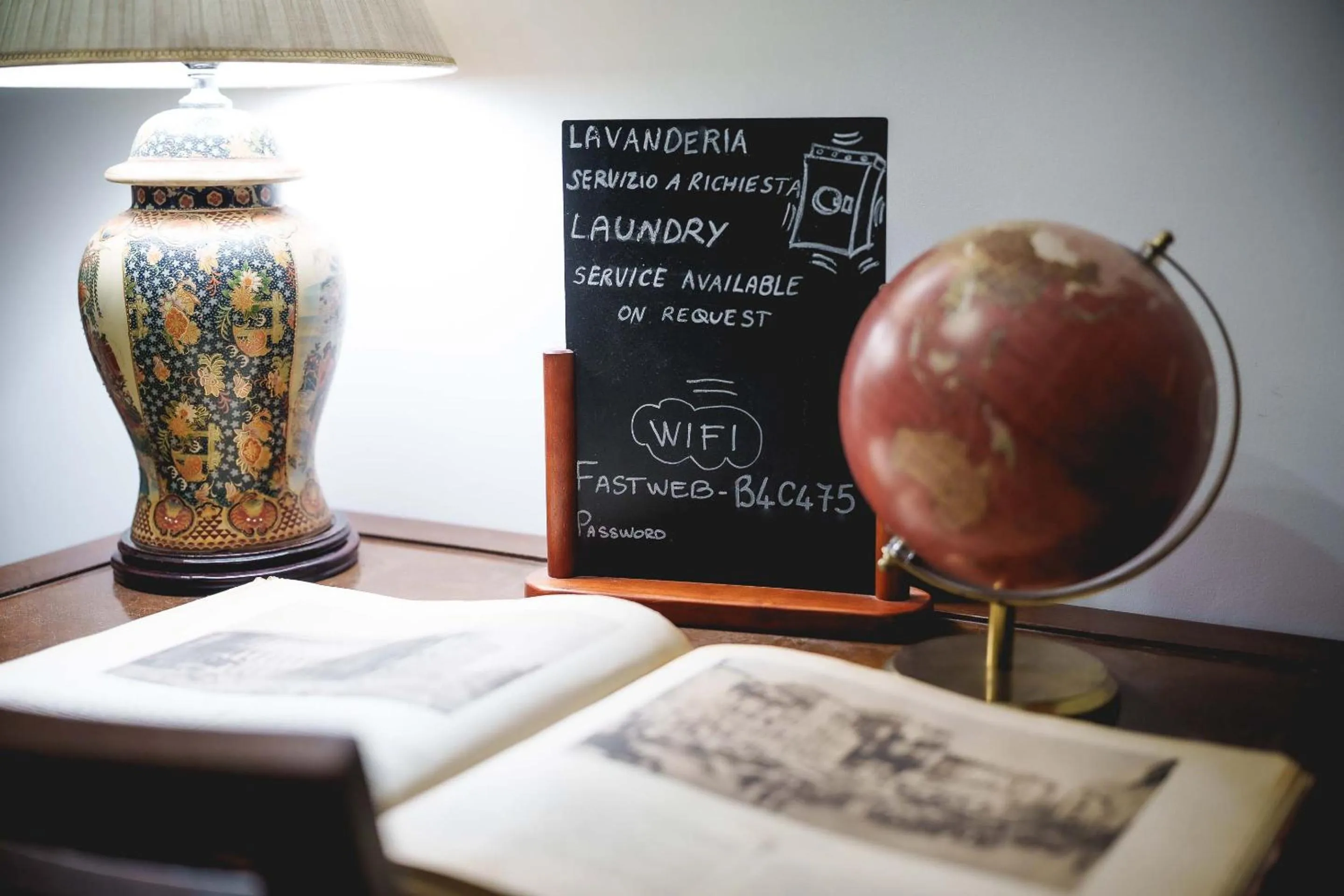 Lobby or reception in Le Tare B&B