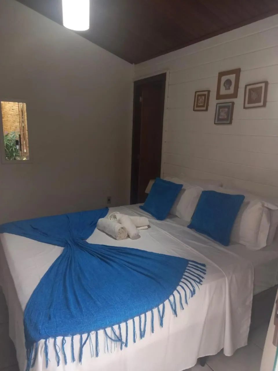 Bed in Pousada Bela Vista