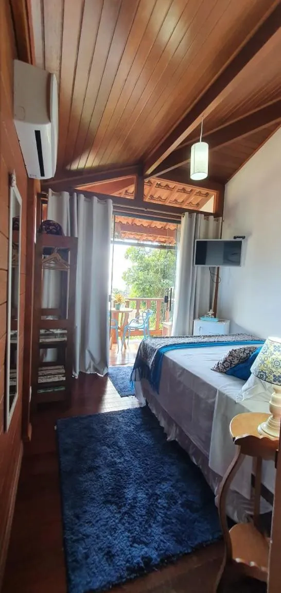 Bed in Pousada Bela Vista