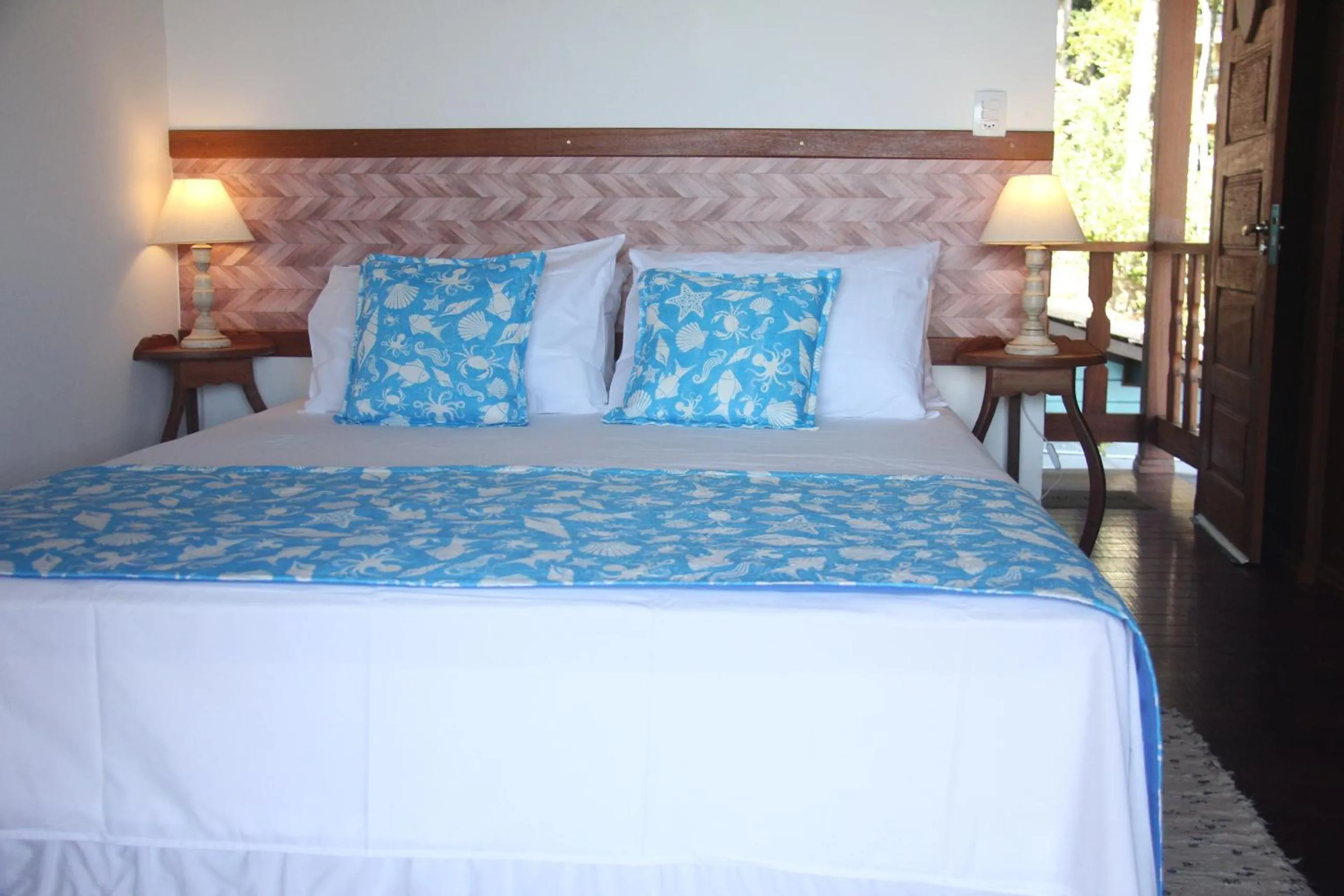 Bed in Pousada Bela Vista