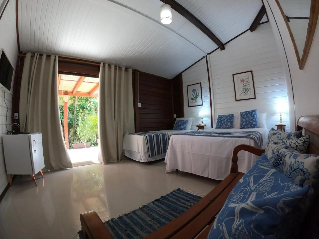 Bed in Pousada Bela Vista