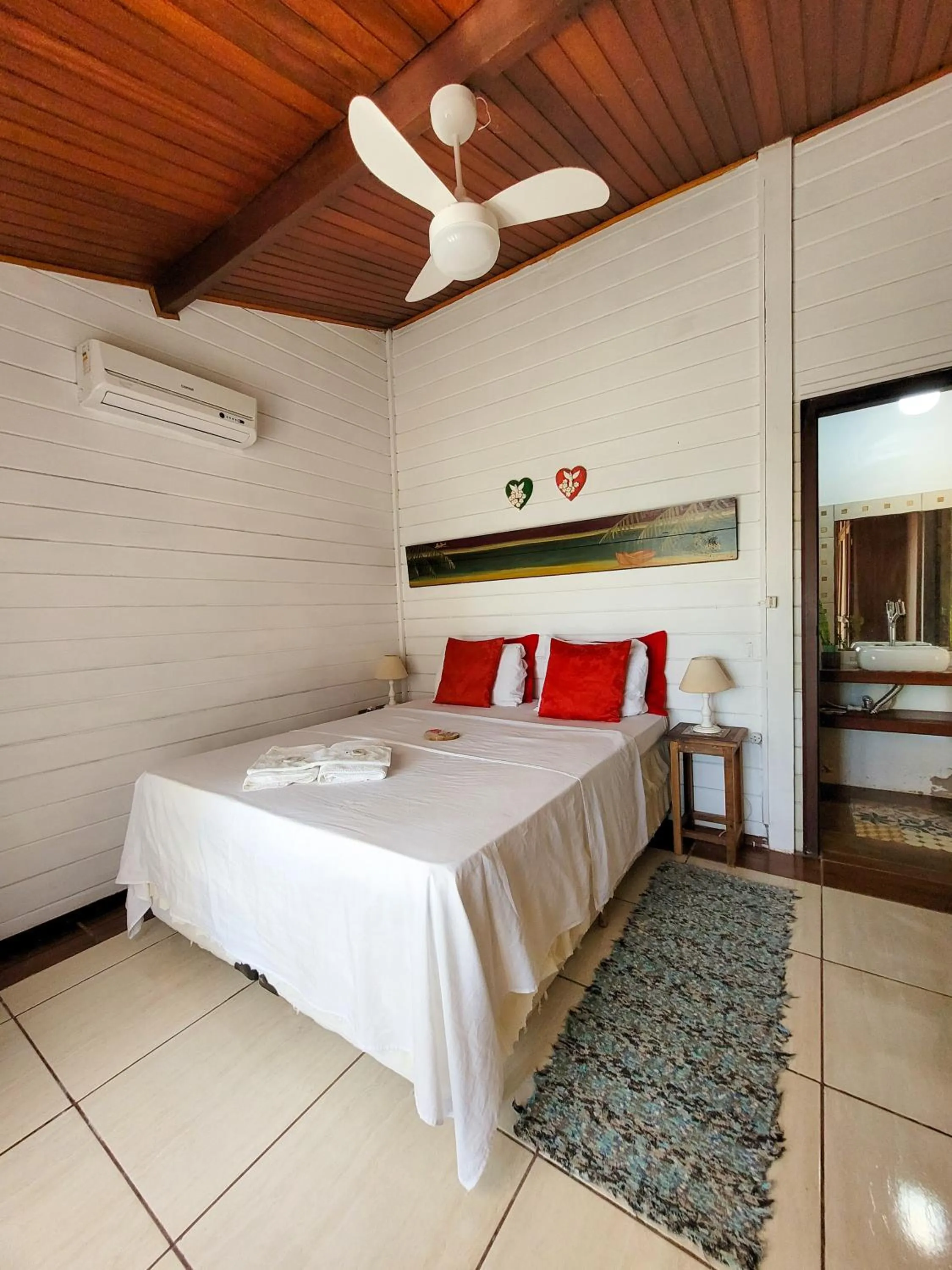 Bed in Pousada Bela Vista