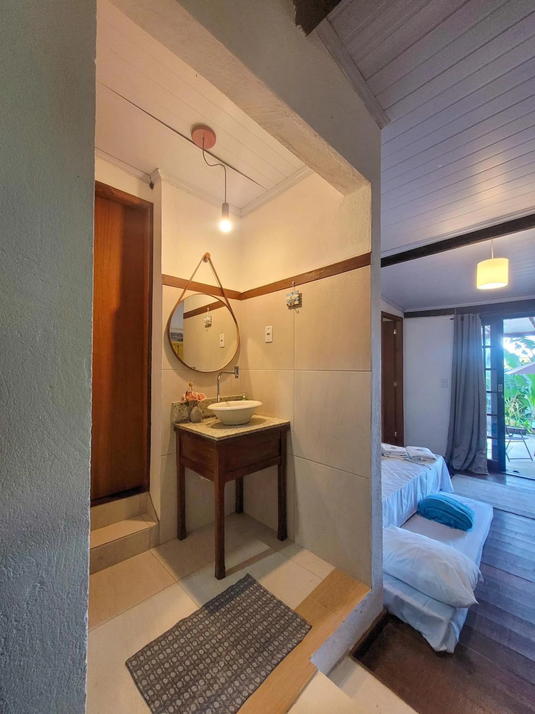 Bed in Pousada Bela Vista