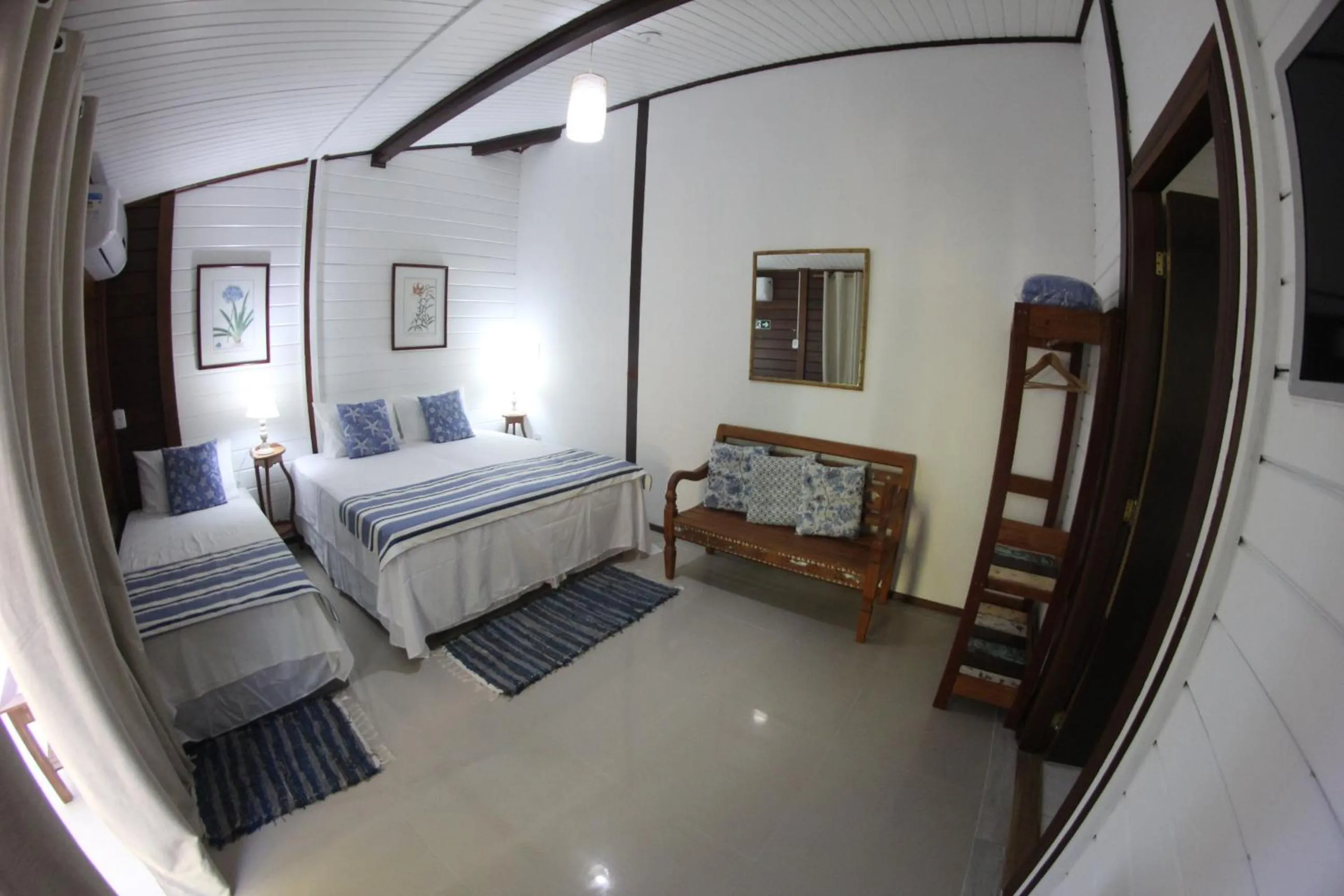 Bed in Pousada Bela Vista