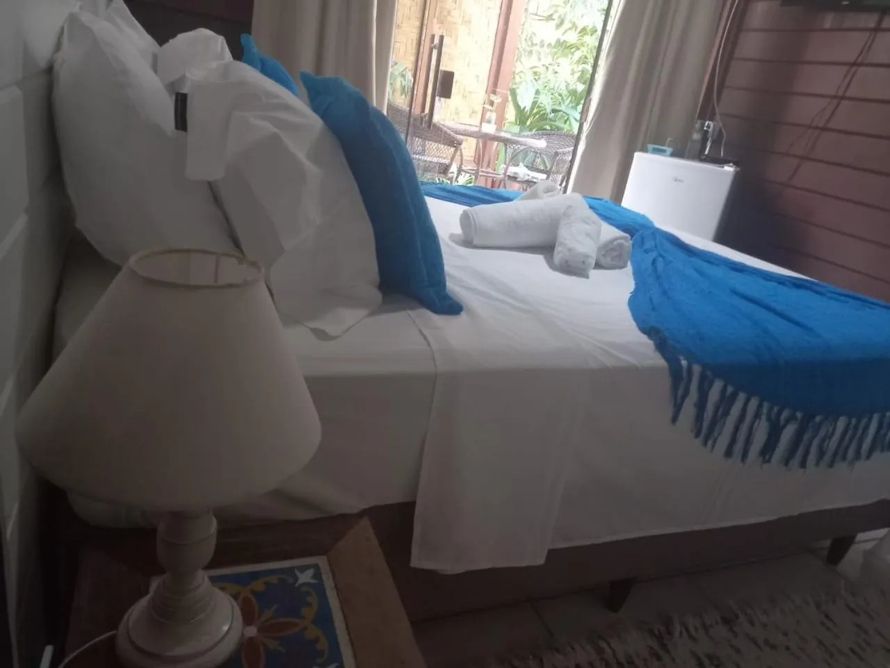 Bed in Pousada Bela Vista